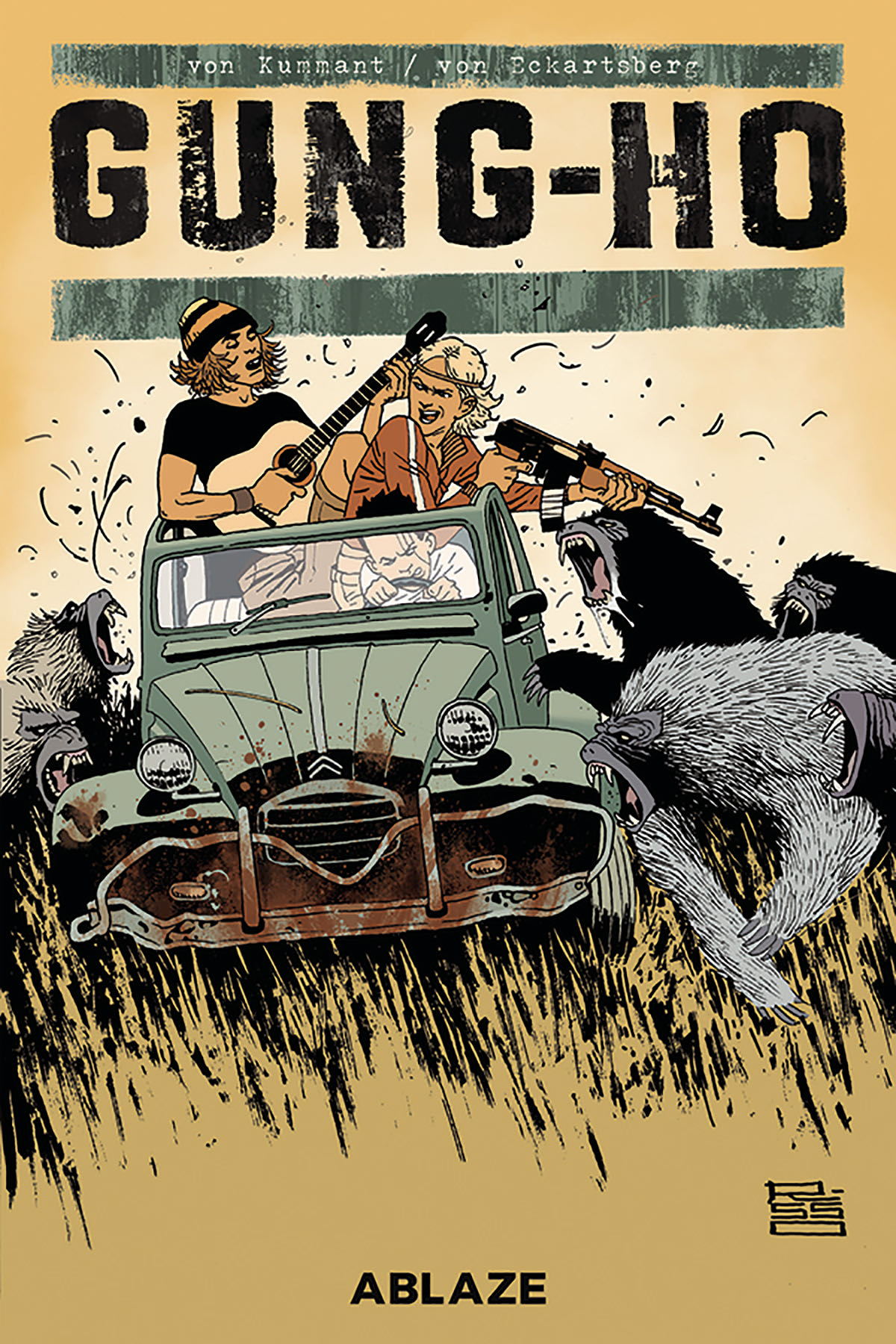 GungHo 4 (Risso Cover) Fresh Comics