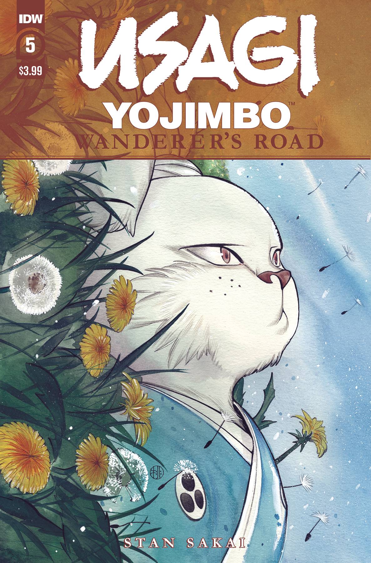 Usagi Yojimbo Wanderer's Road 5 (Peach Momoko Cover) Fresh Comics