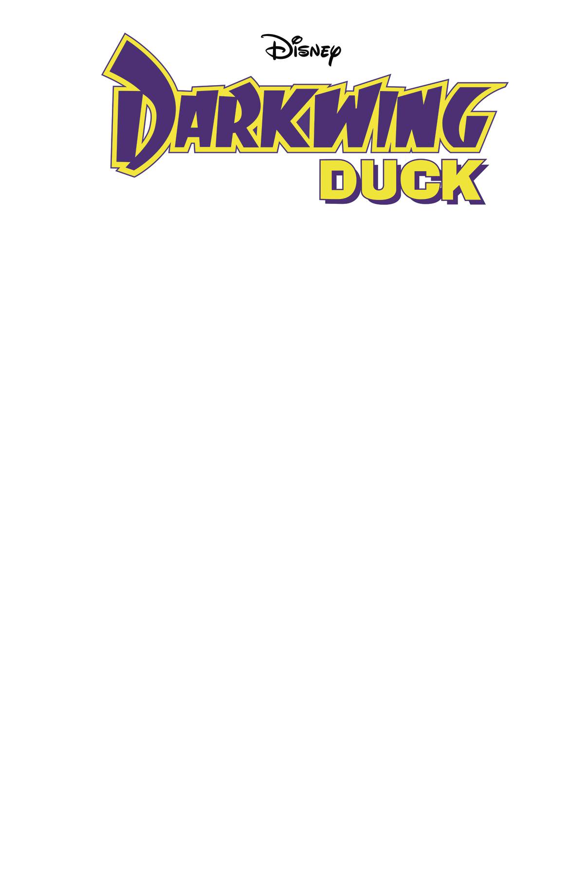 Darkwing Duck 1 (Facsimile Blank Authentix Cover) Fresh Comics