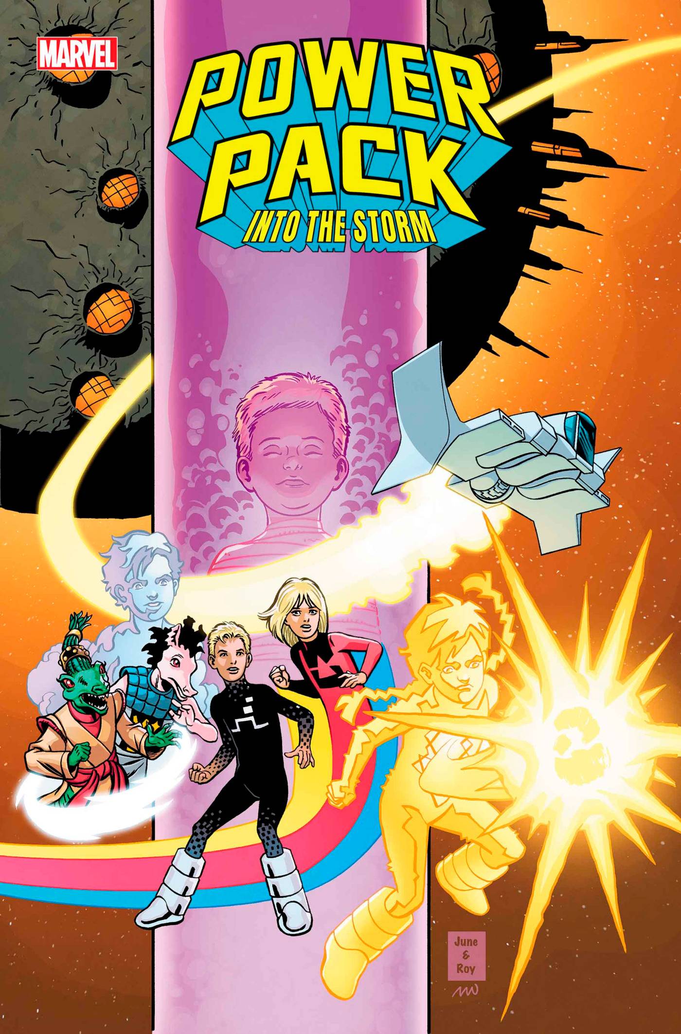 Power Pack Into the Storm 4 Fresh Comics