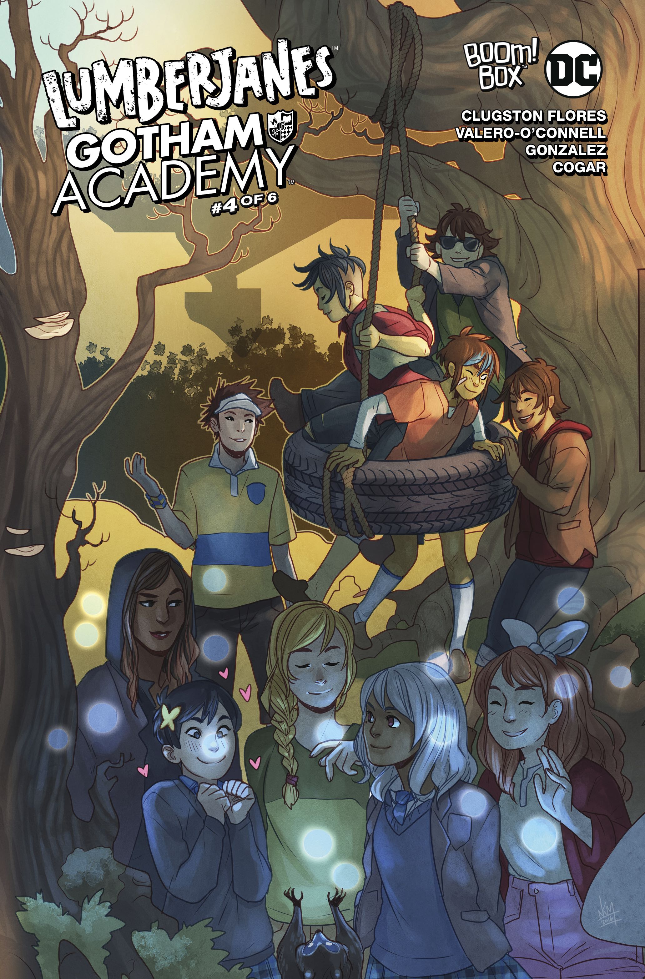 Lumberjanes / Gotham Academy 4 (Subscription Matthews Cover) Fresh