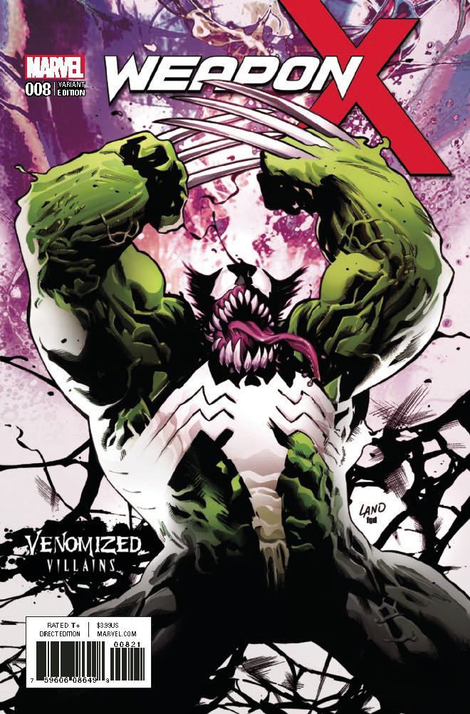 Weapon X 8 (Venomized Weapon H Cover) Fresh Comics