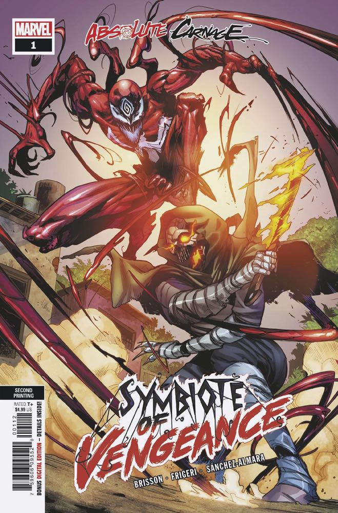 Absolute Carnage Symbiote of Vengeance 1 (2nd Printing) Fresh Comics