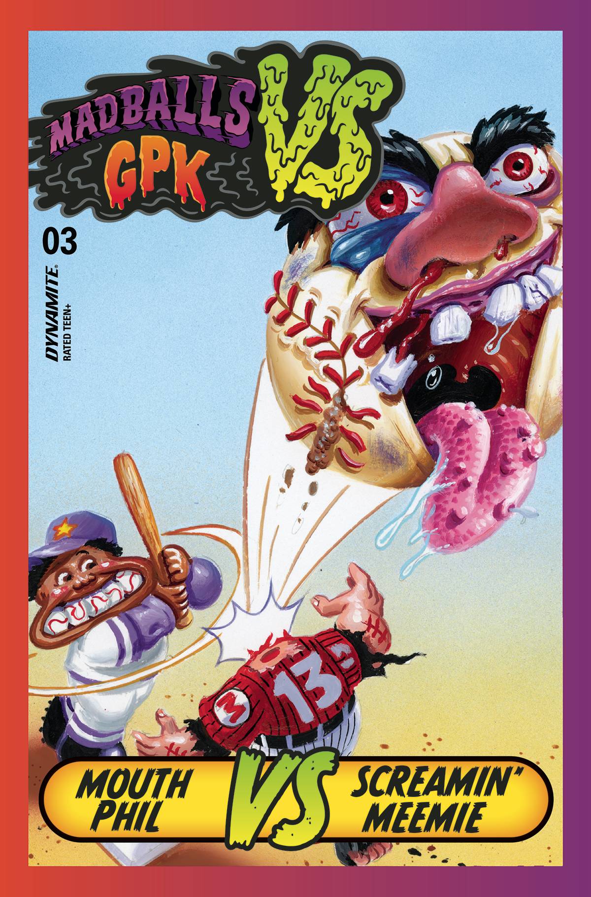 Madballs vs. Garbage Pail Kids 3 (Trading Card Cover) Fresh Comics