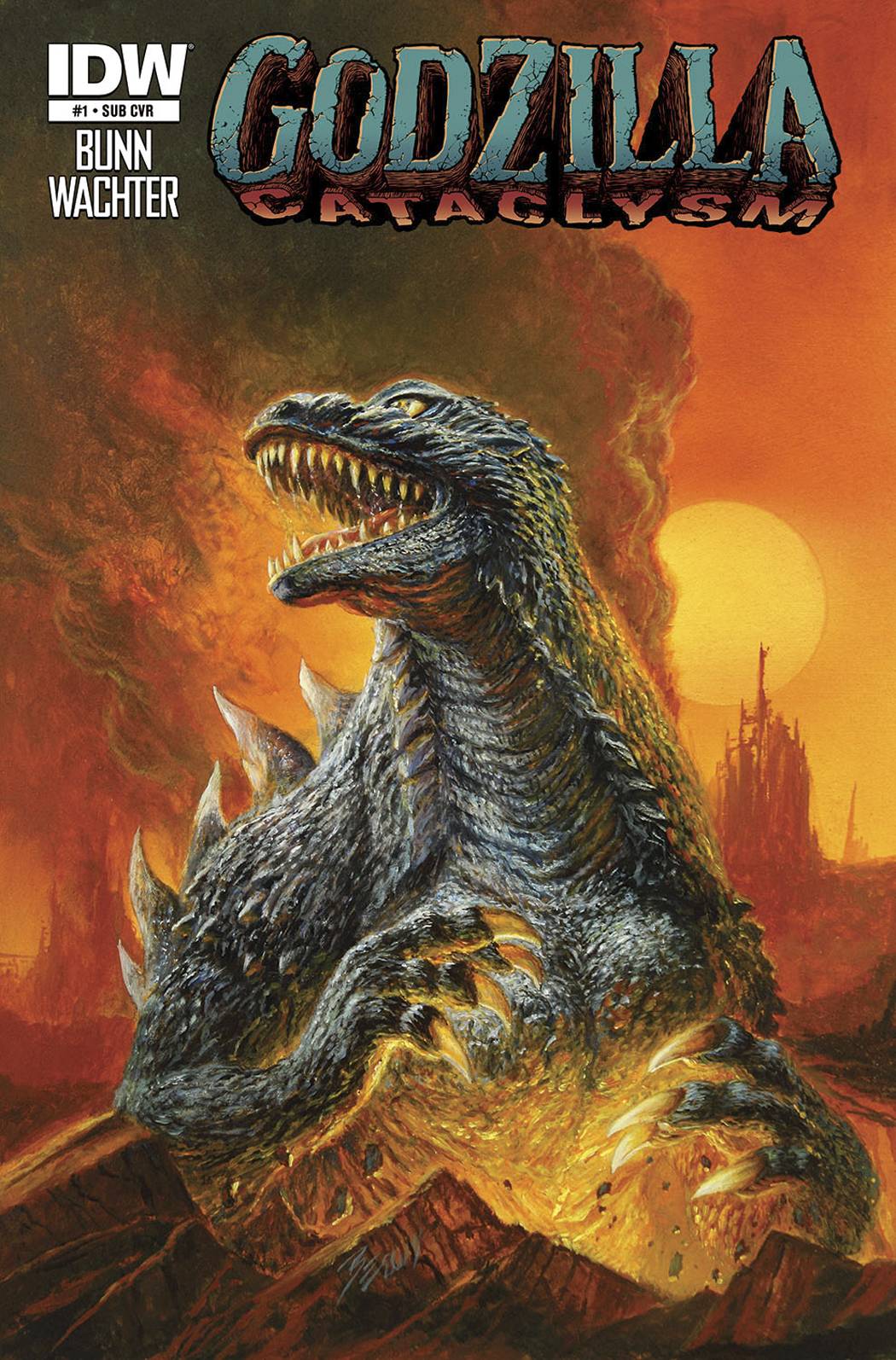 Godzilla Cataclysm 1 (Subscription Cover) Fresh Comics