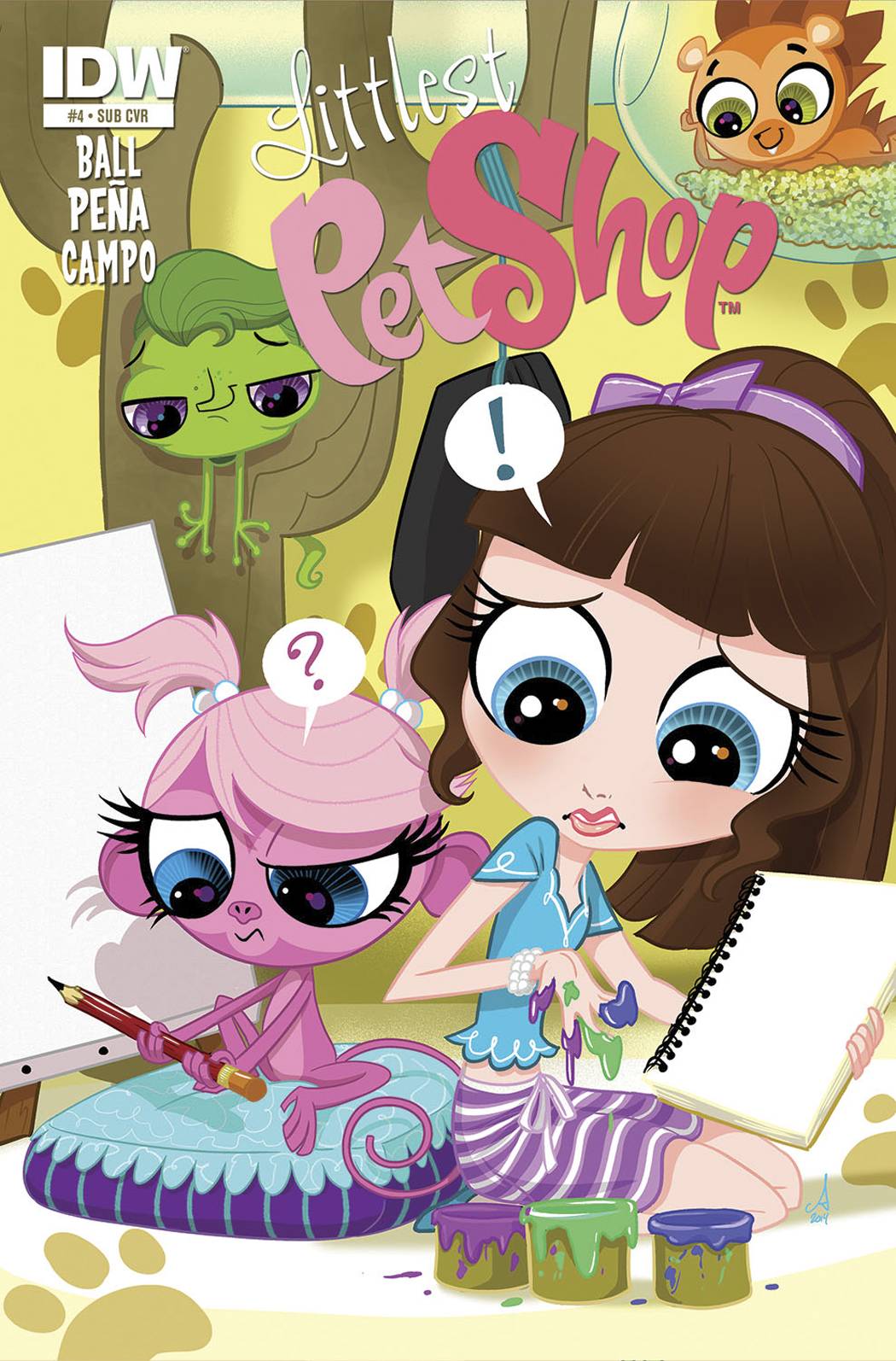 Littlest Pet Shop 4 (Subscription Cover) Fresh Comics