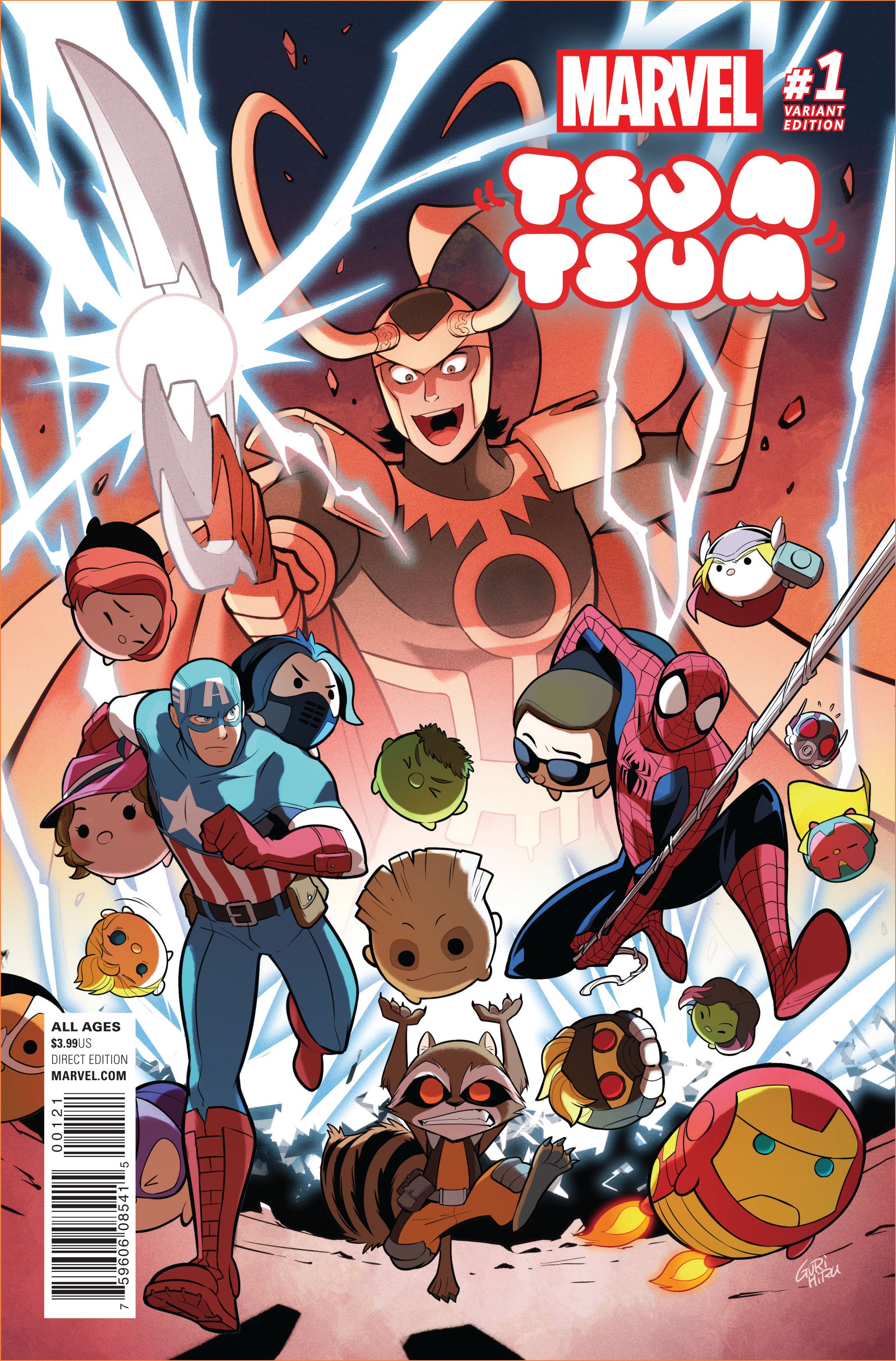 Marvel Tsum Tsum 1 (Gurihiru Cover) Fresh Comics