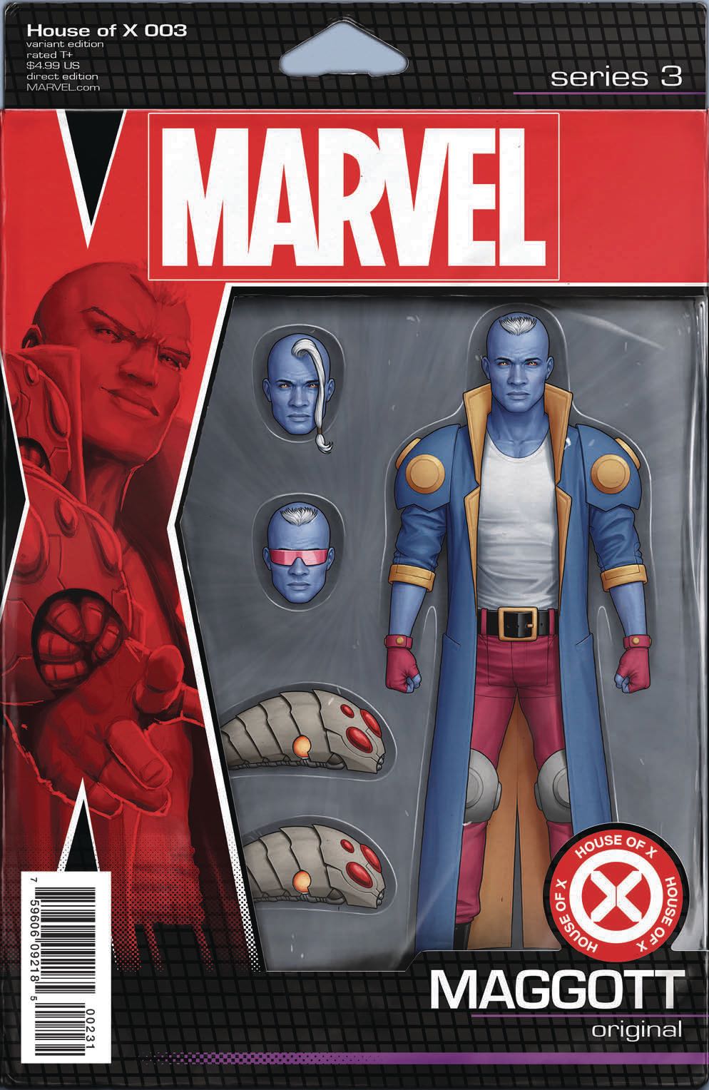 House of X 3 (Christopher Action Figure Cover) Fresh Comics