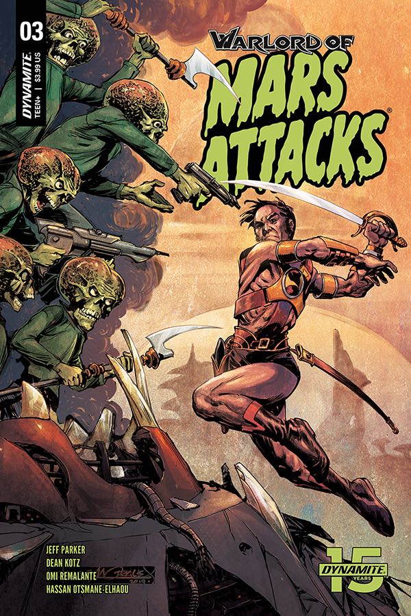 Warlord of Mars Attacks 3 (Morales Cover) Fresh Comics