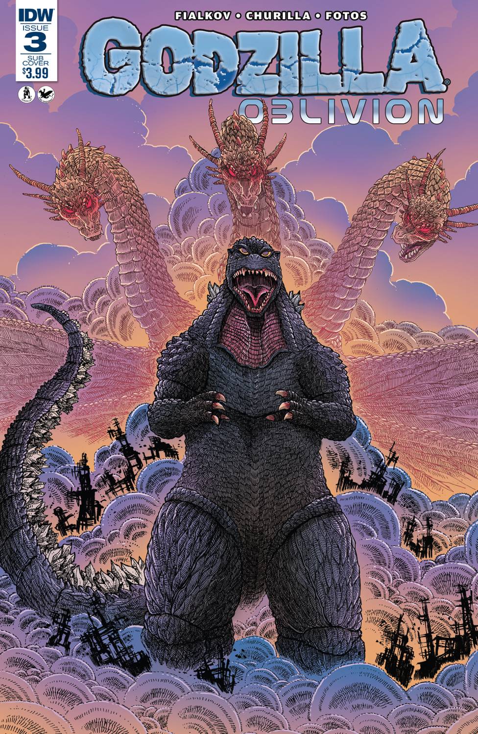 Godzilla Oblivion 3 (Subscription Cover) Fresh Comics
