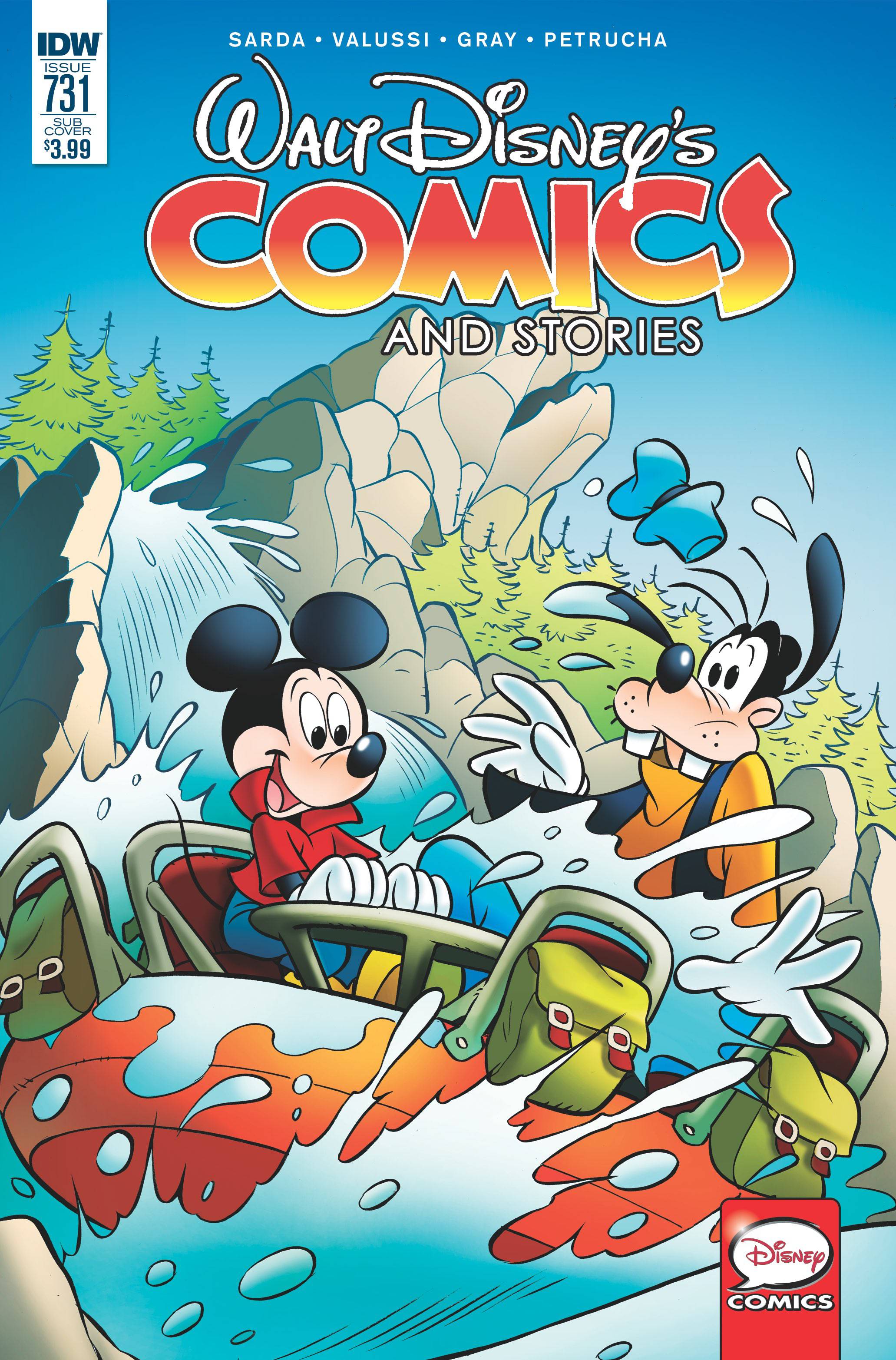 Walt Disney's Comics and Stories 731 (Subscription Cover) Fresh Comics