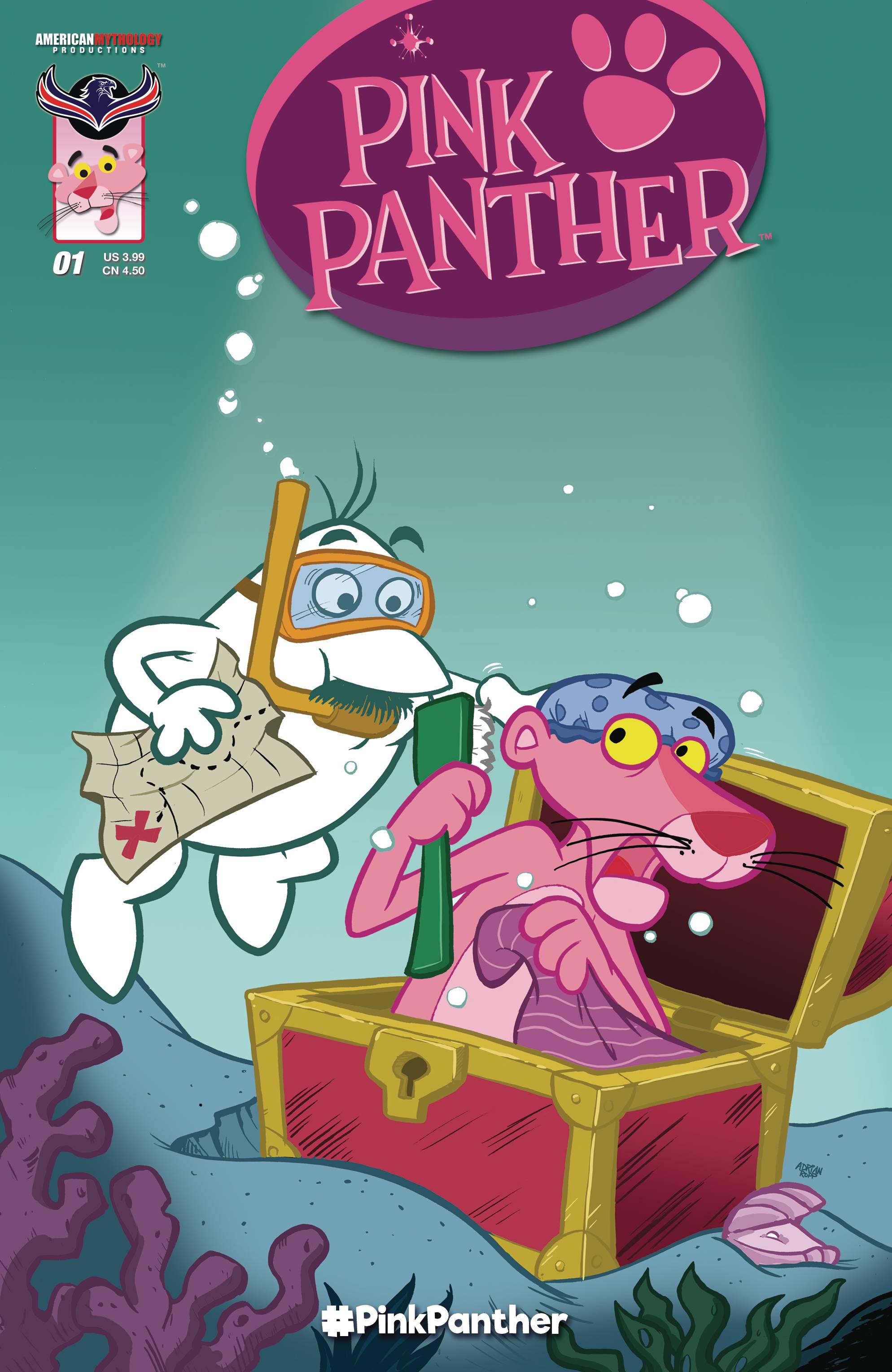 The Pink Panther 1 (Classic Pink Cover) Fresh Comics