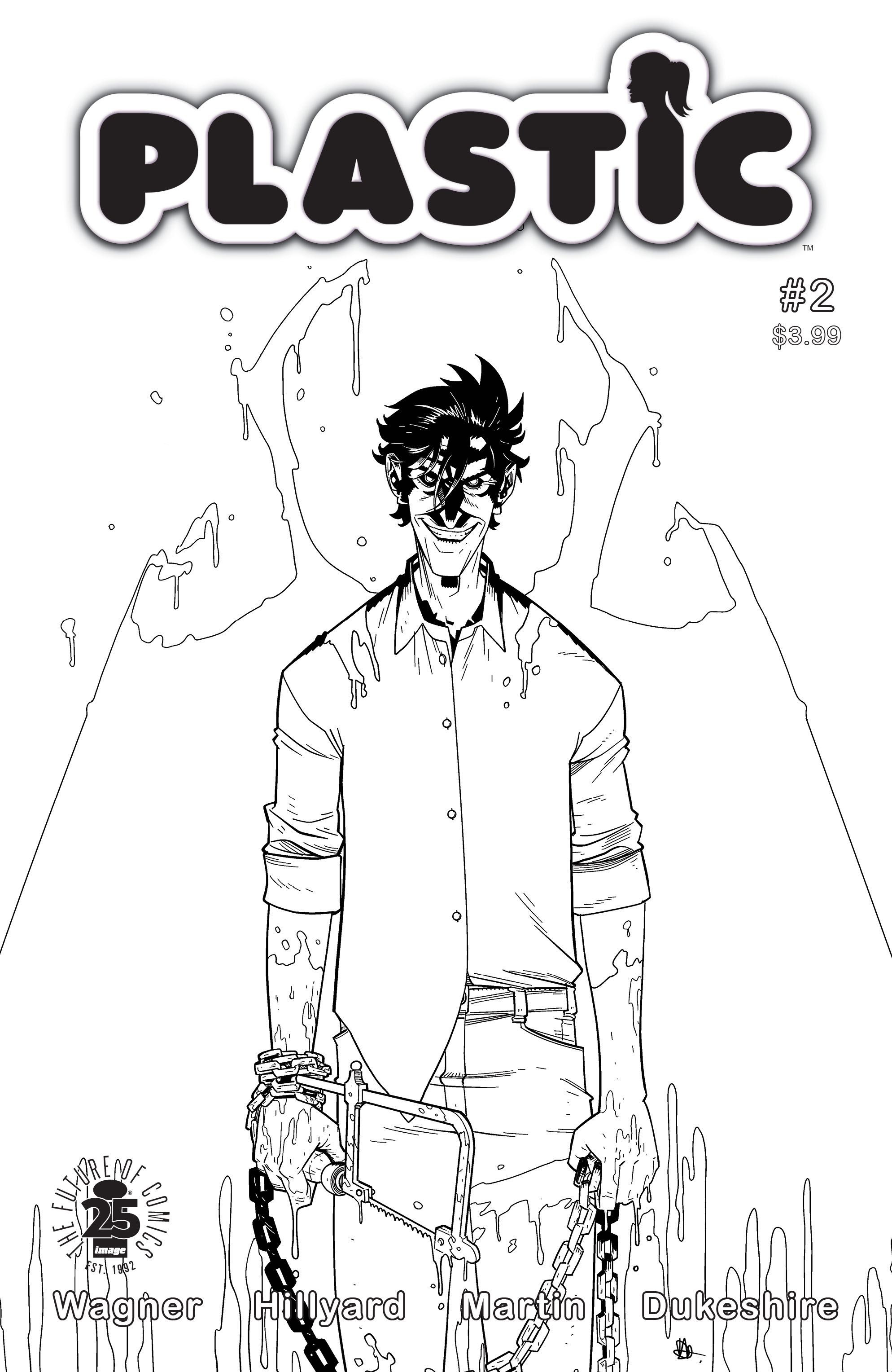 Plastic 2 (Spawn Month B&W Cover) Fresh Comics
