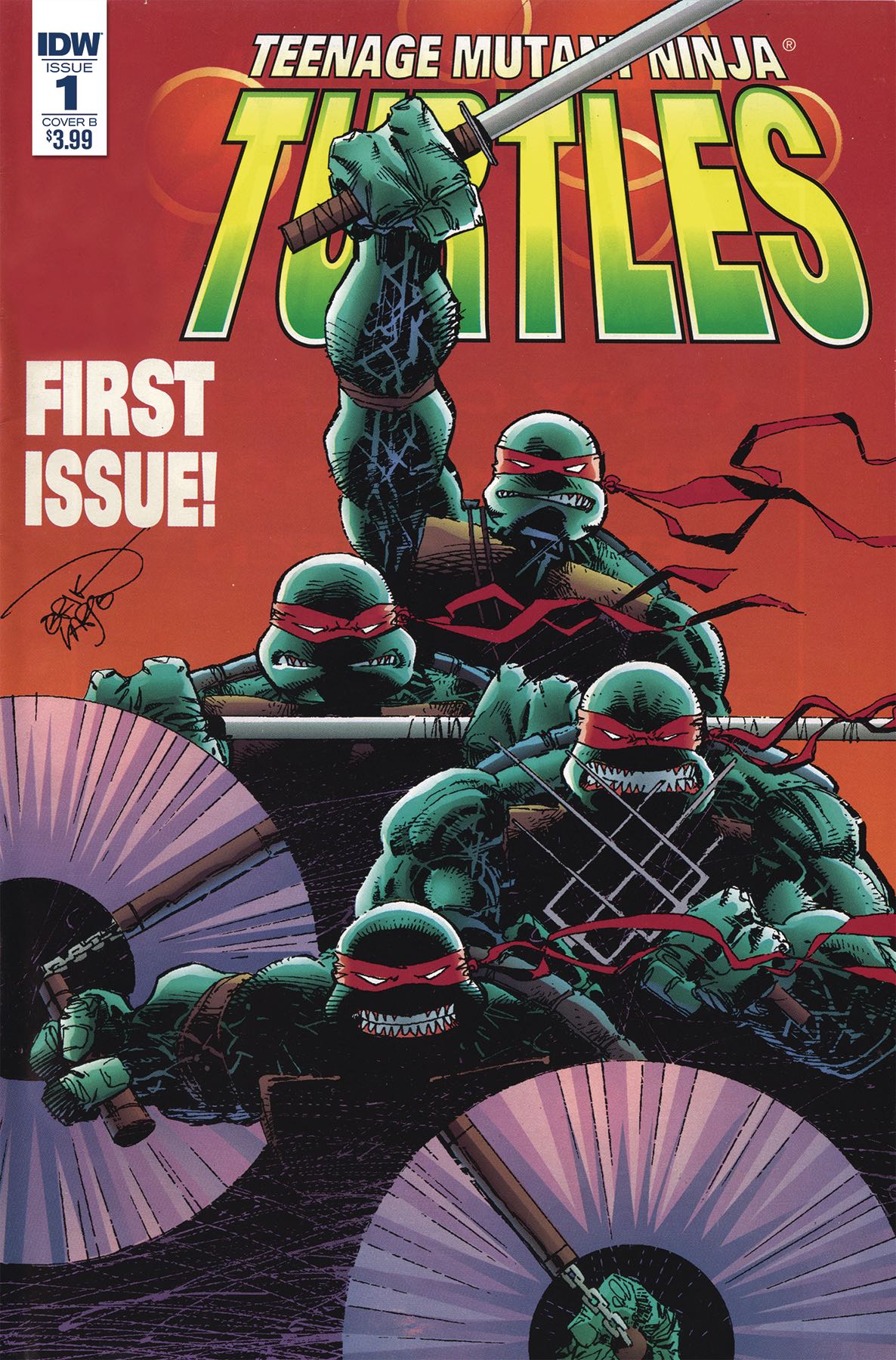 Teenage Mutant Ninja Turtles Urban Legends 1 (Larsen Cover) Fresh