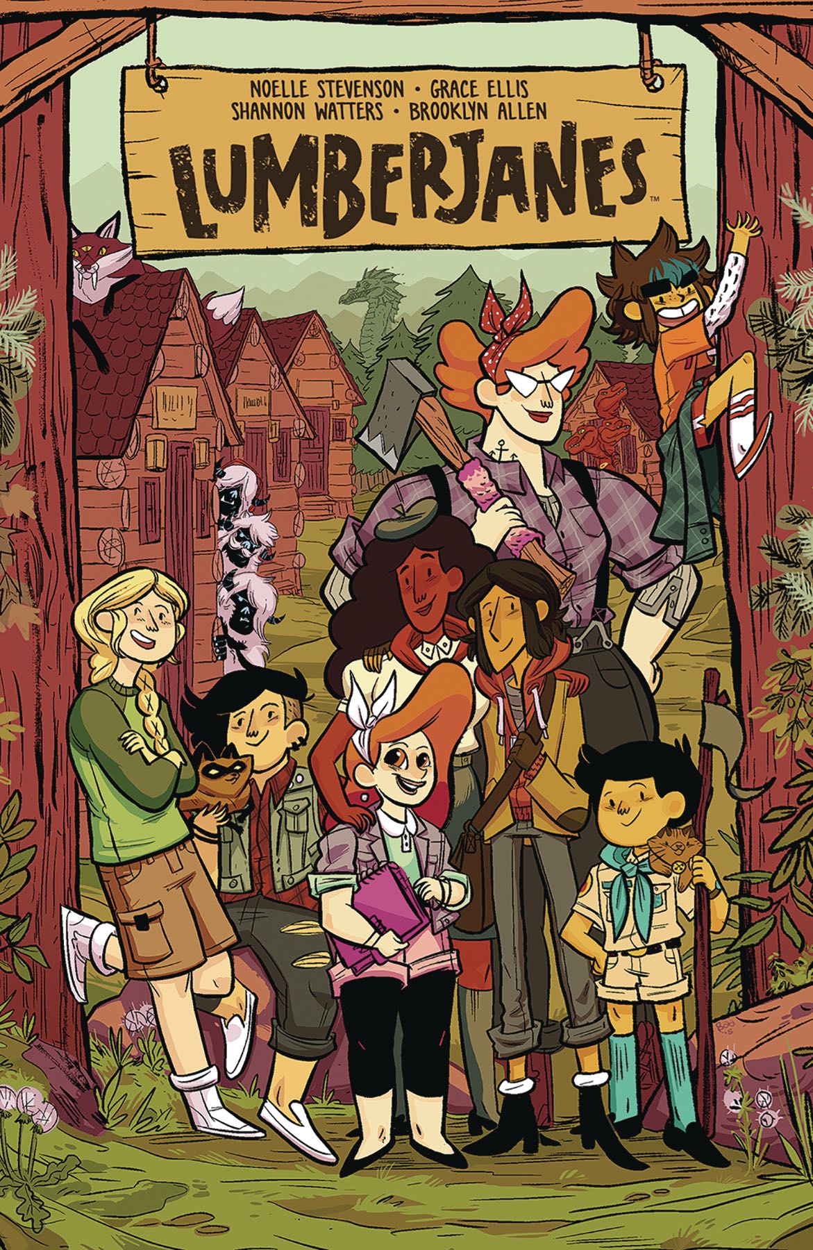 Lumberjanes Vol. 9 Fresh Comics