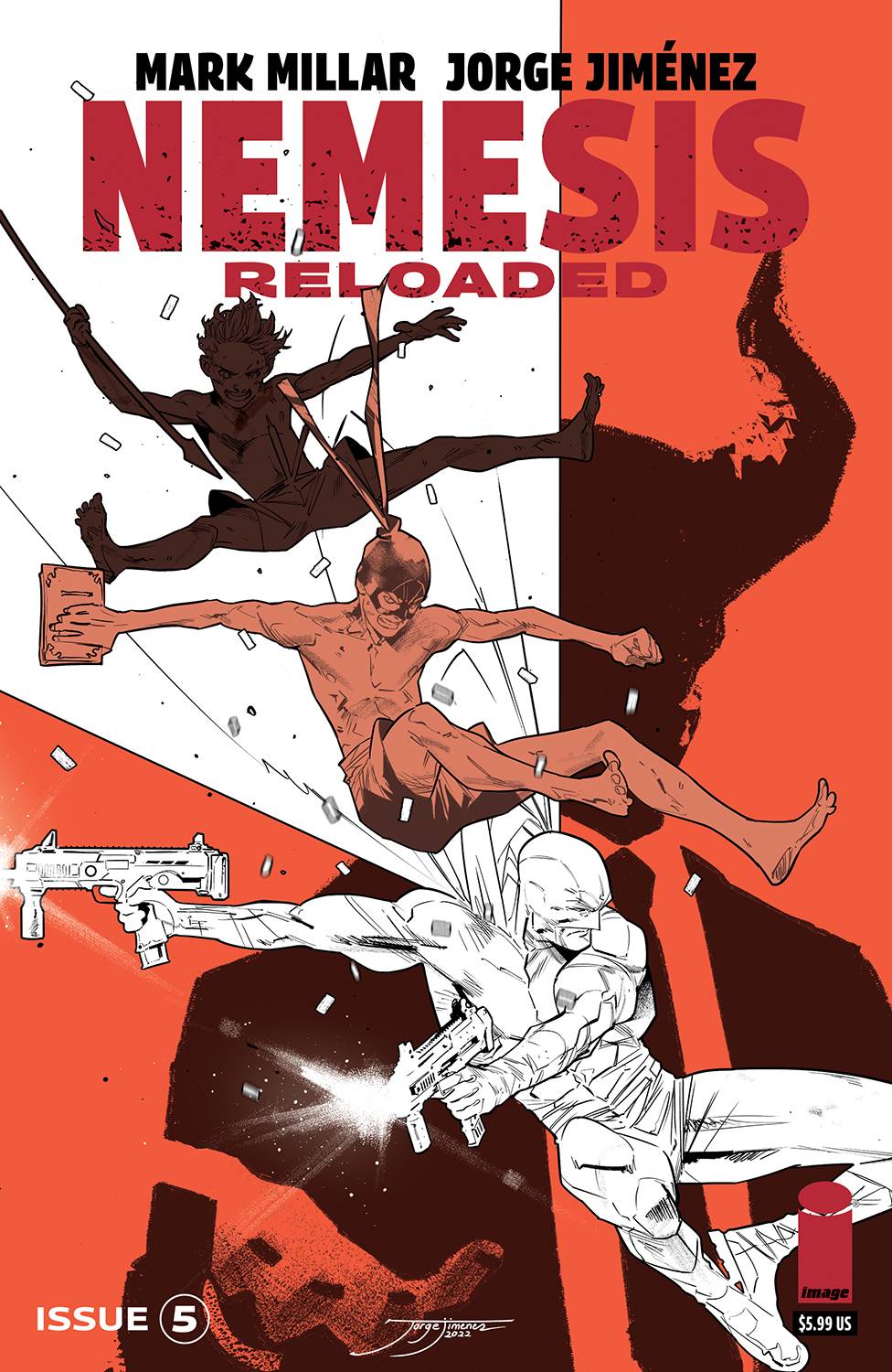 Nemesis Reloaded 5 (Jimenez B&W Cover) Fresh Comics