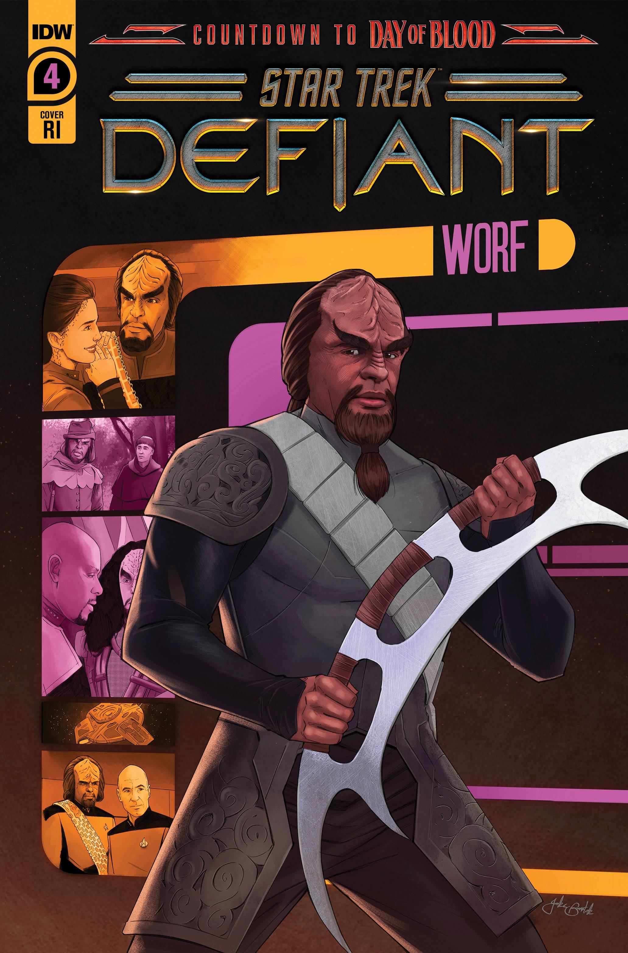Star Trek: Defiant #4 (25 Copy Bartok Cover) | Fresh Comics