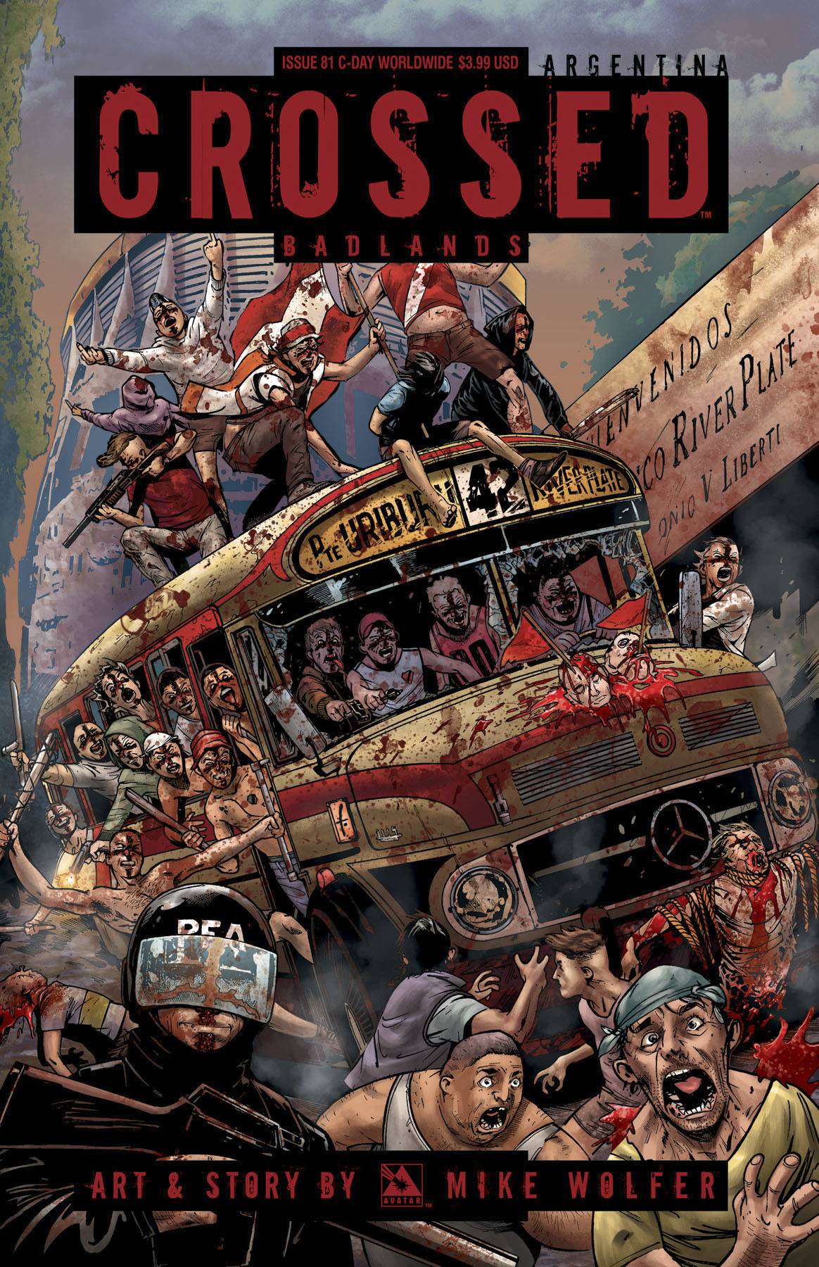 Crossed Badlands 81 (C Day Worldwide Cover) Fresh Comics