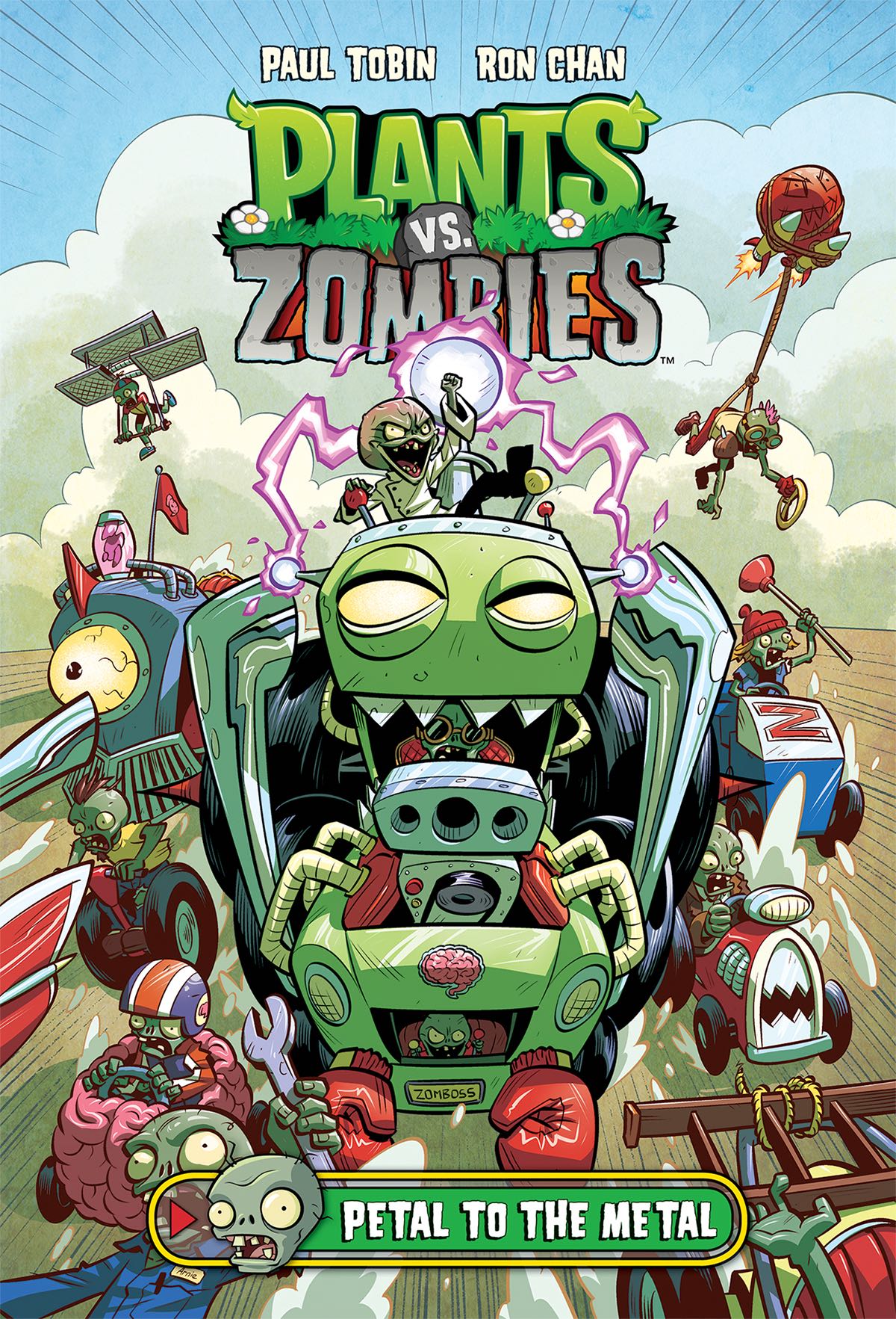 Plants vs. Zombies Petal to the Metal Fresh Comics