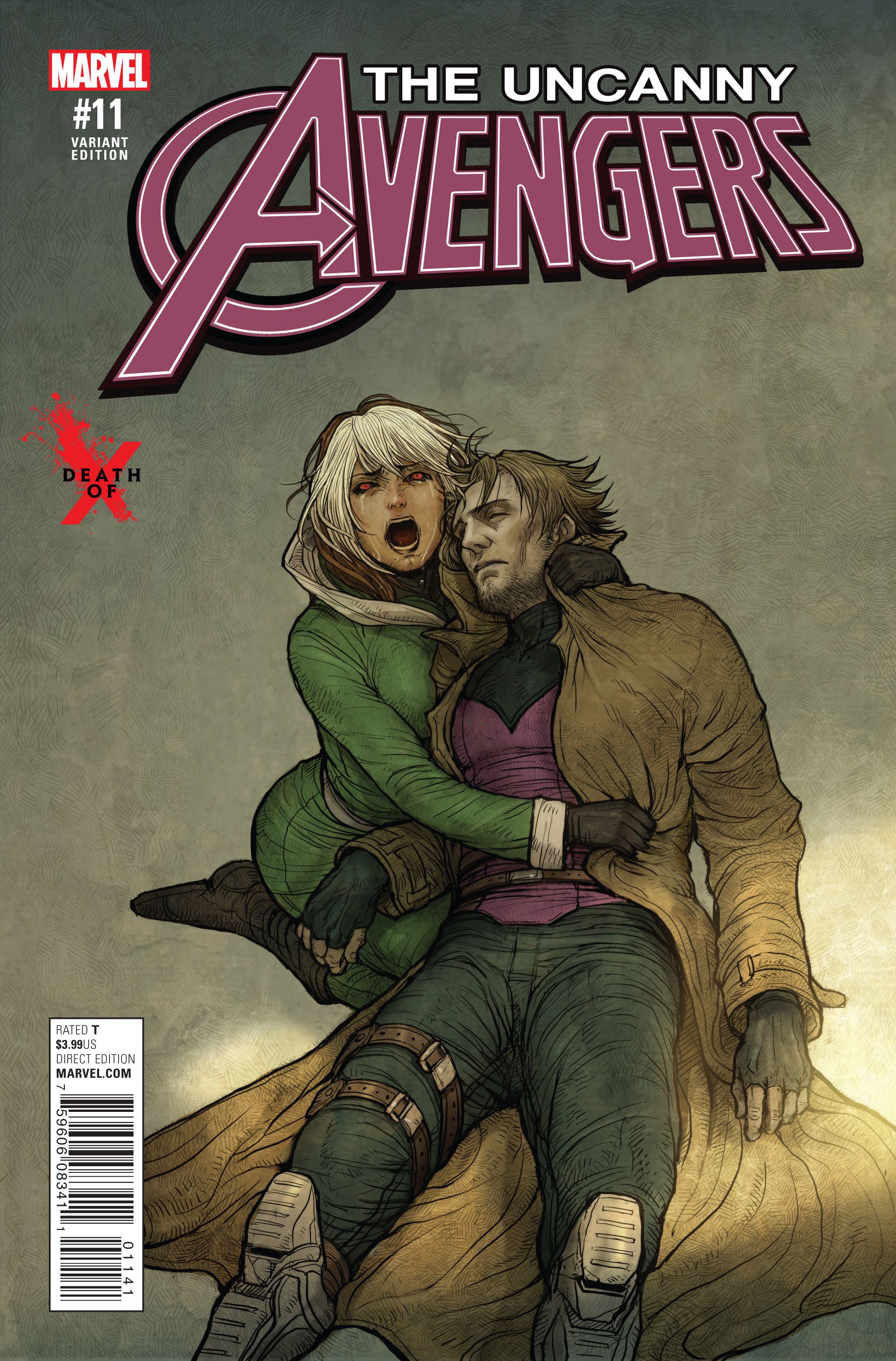Uncanny Avengers 11 (Death of X Cover) Fresh Comics