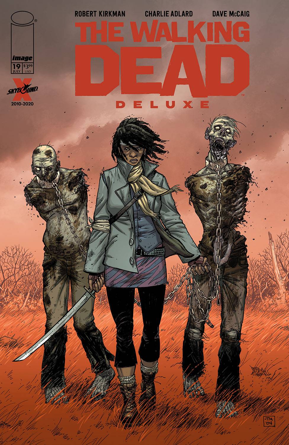 The Walking Dead Deluxe 19 (Moore & McCaig Cover) Fresh Comics