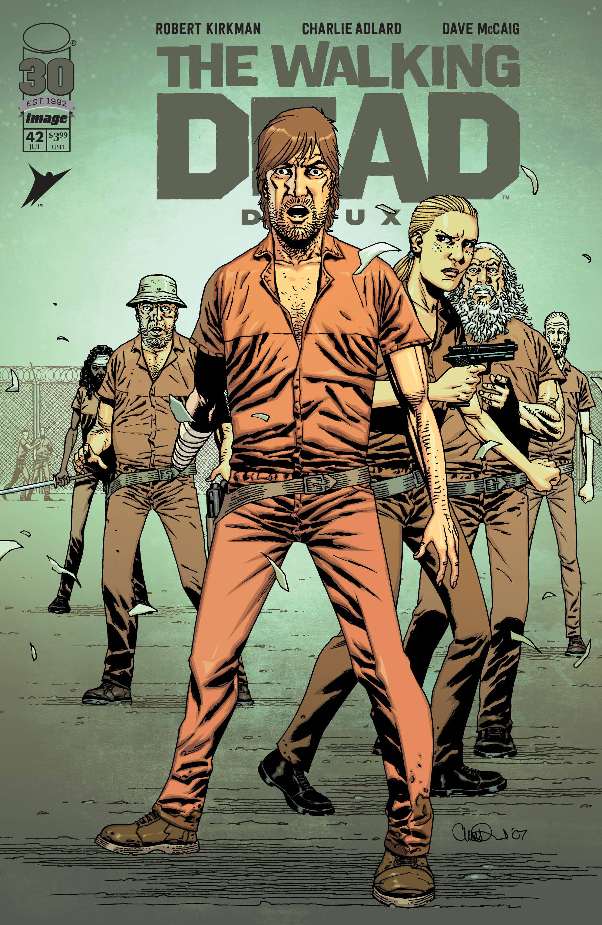 The Walking Dead Deluxe 42 (Adlard & McCaig Cover) Fresh Comics
