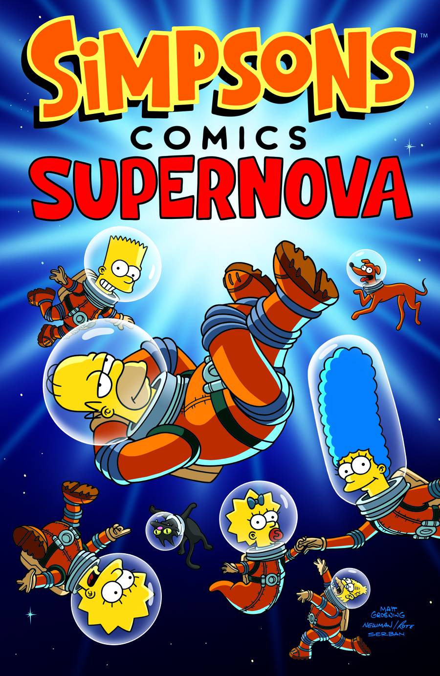 Simpsons Comics Supernova Fresh Comics