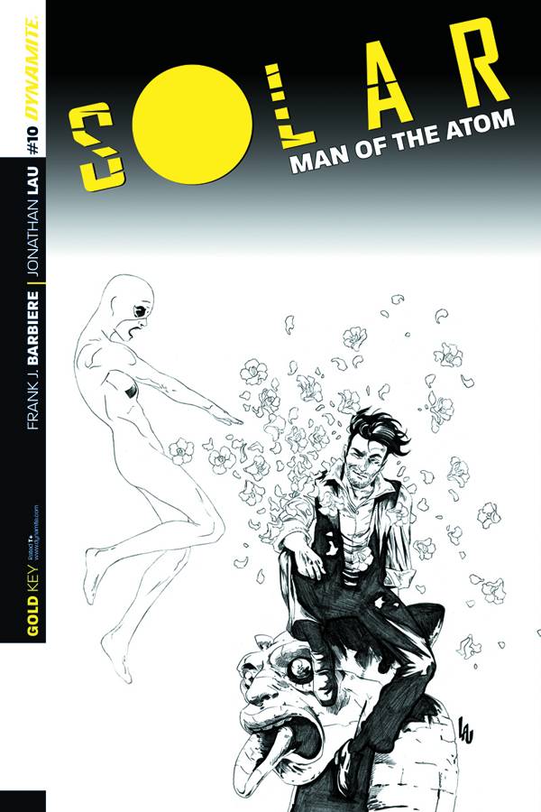 Solar Man of the Atom 10 (25 Copy Lau B&W Cover) Fresh Comics