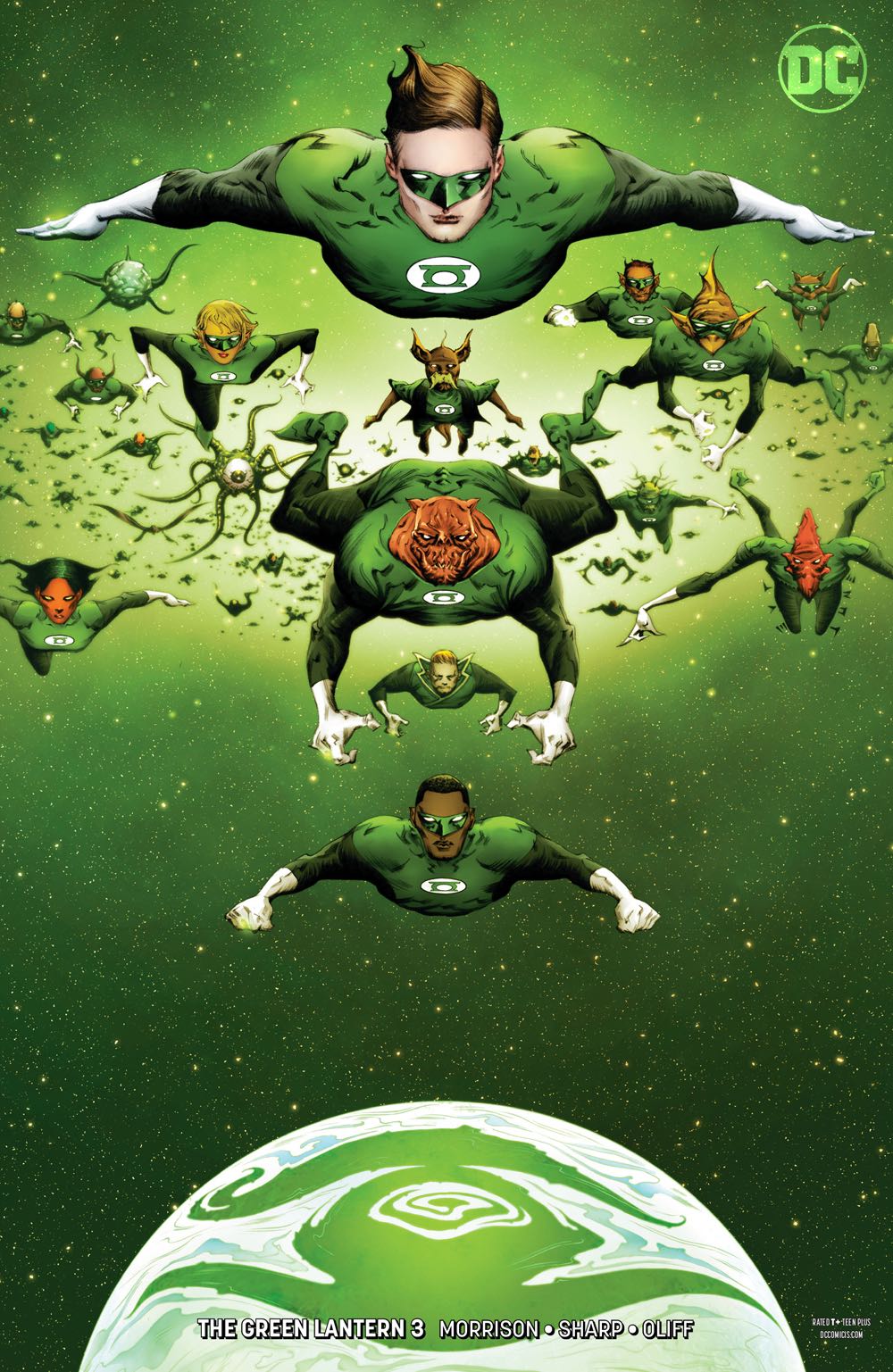Green Lantern 3 (Variant Cover) Fresh Comics