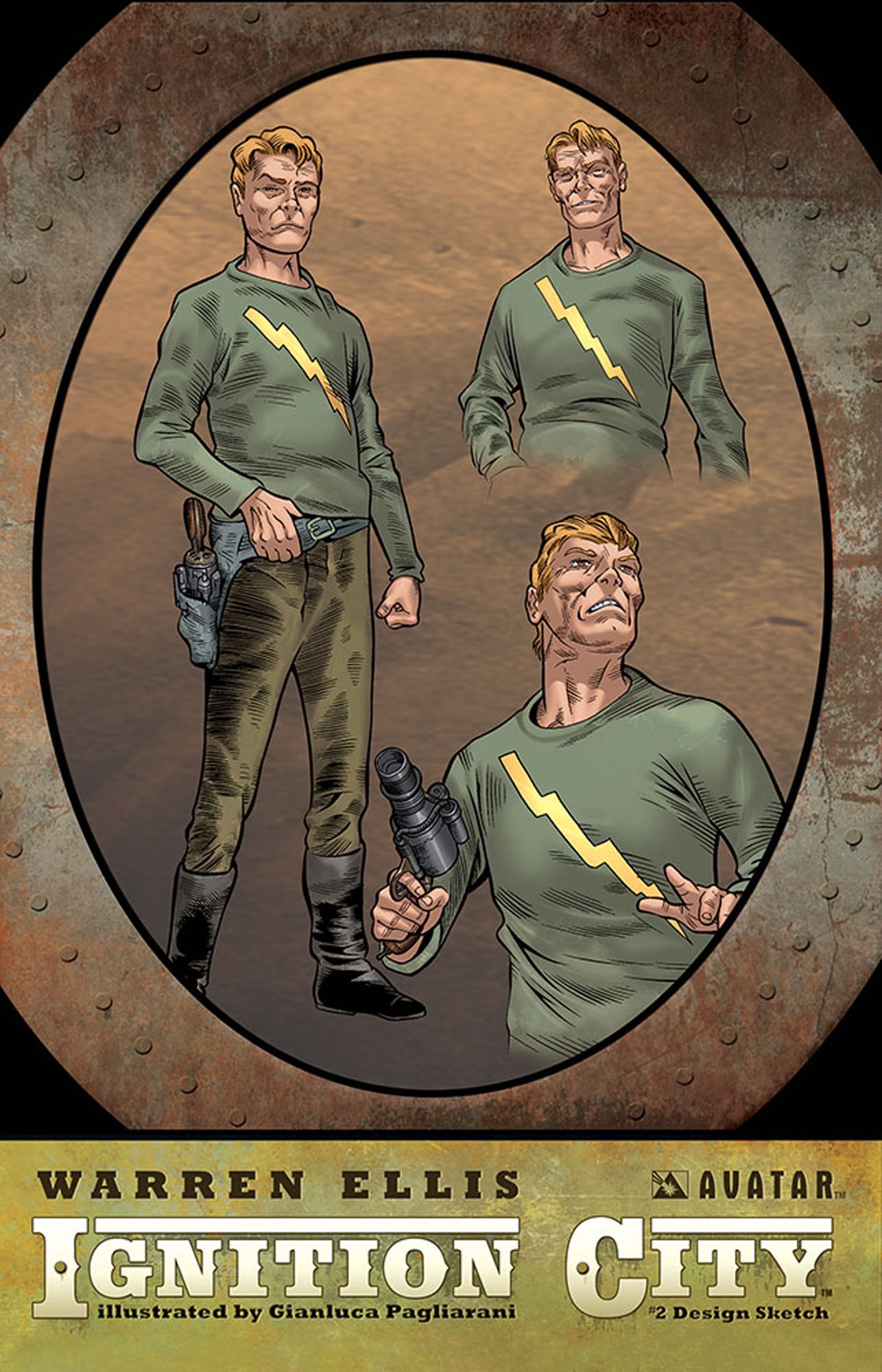 Ignition City 2 (Character Design Cover) Fresh Comics