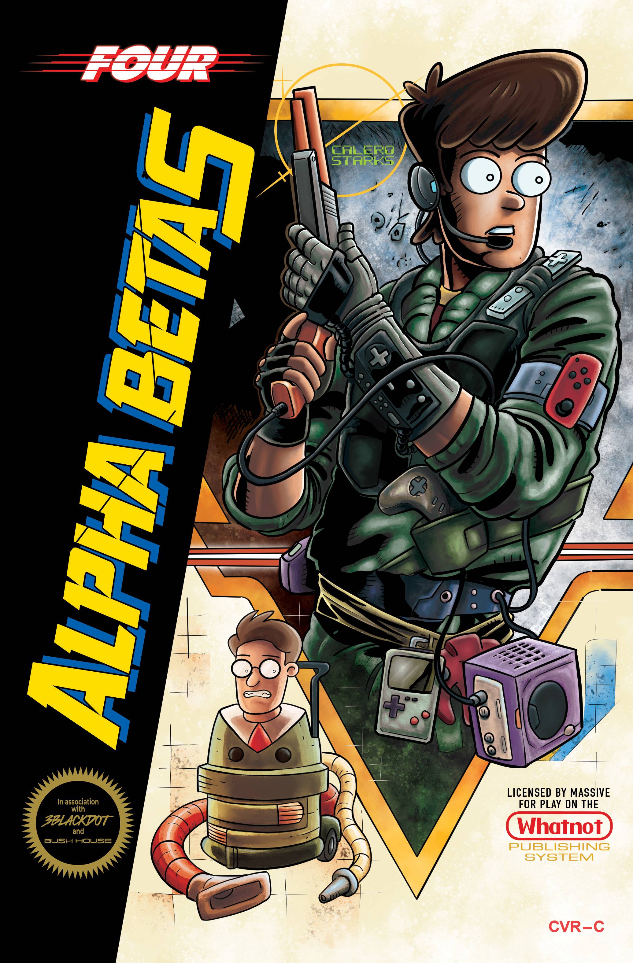 Alpha Betas 4 (Video Game Cover) Fresh Comics