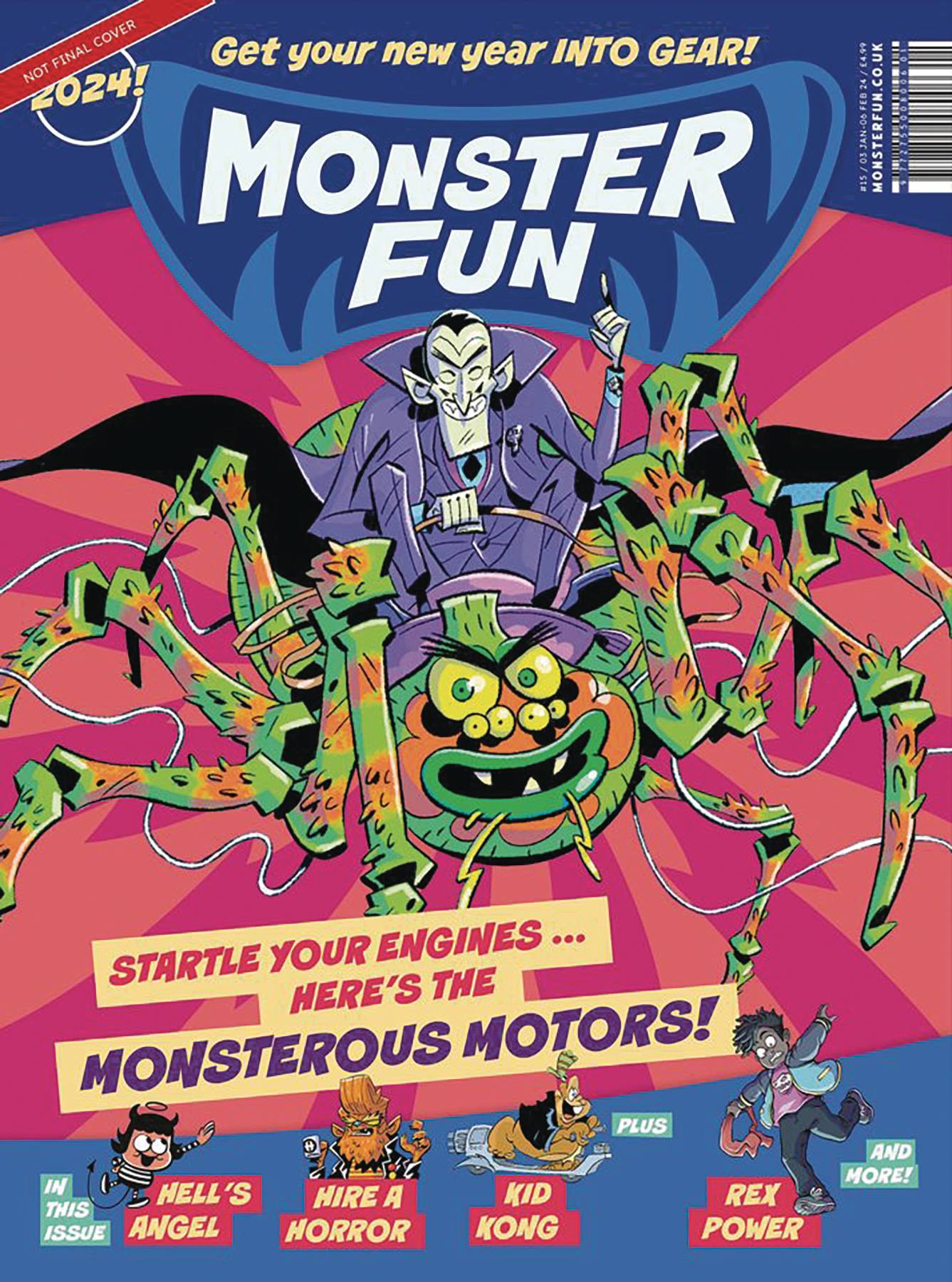 Monster Fun Monstrous Motor Special 2023 Fresh Comics