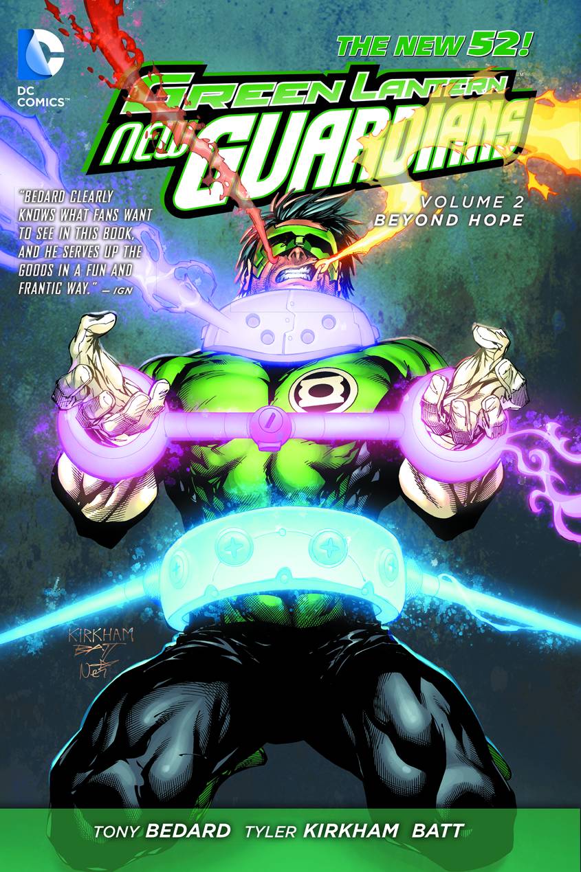 Green Lantern New Guardians Vol. 2 Beyond Hope Fresh Comics