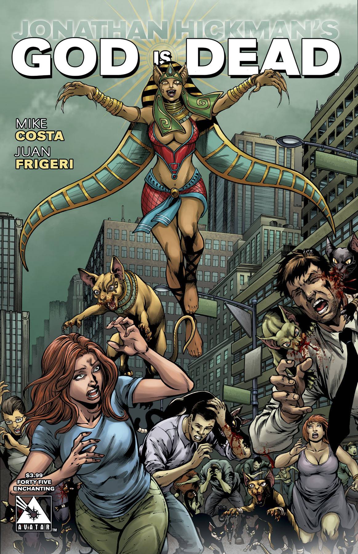 God Is Dead 45 (Enchanting Cover) Fresh Comics