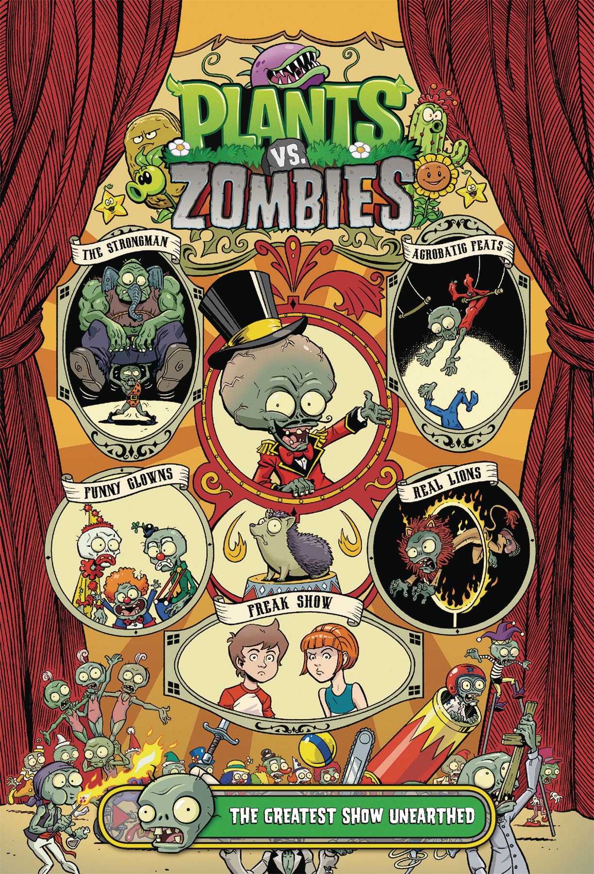 Plants vs. Zombies The Greatest Show Unearthed Fresh Comics