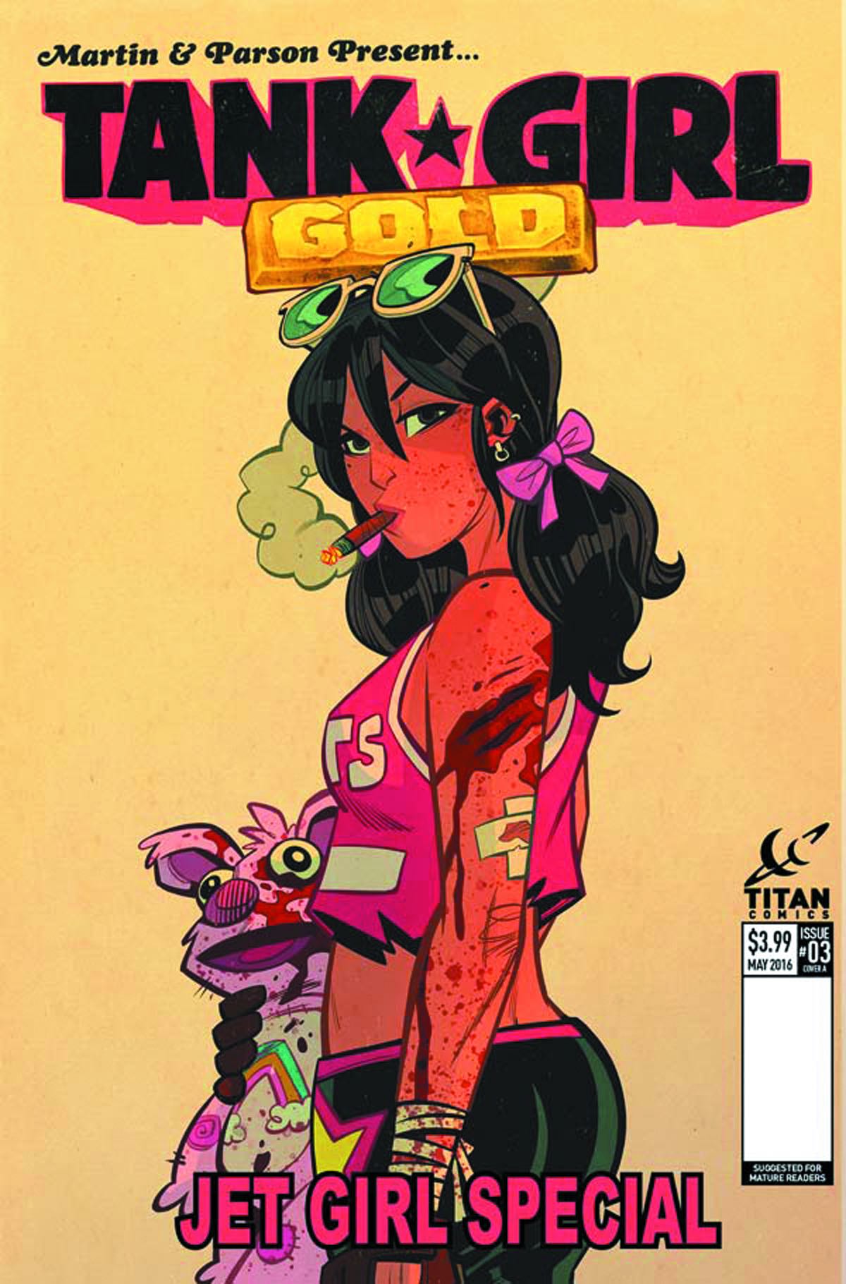 Tank Girl Gold 3 (Parson Cover) Fresh Comics
