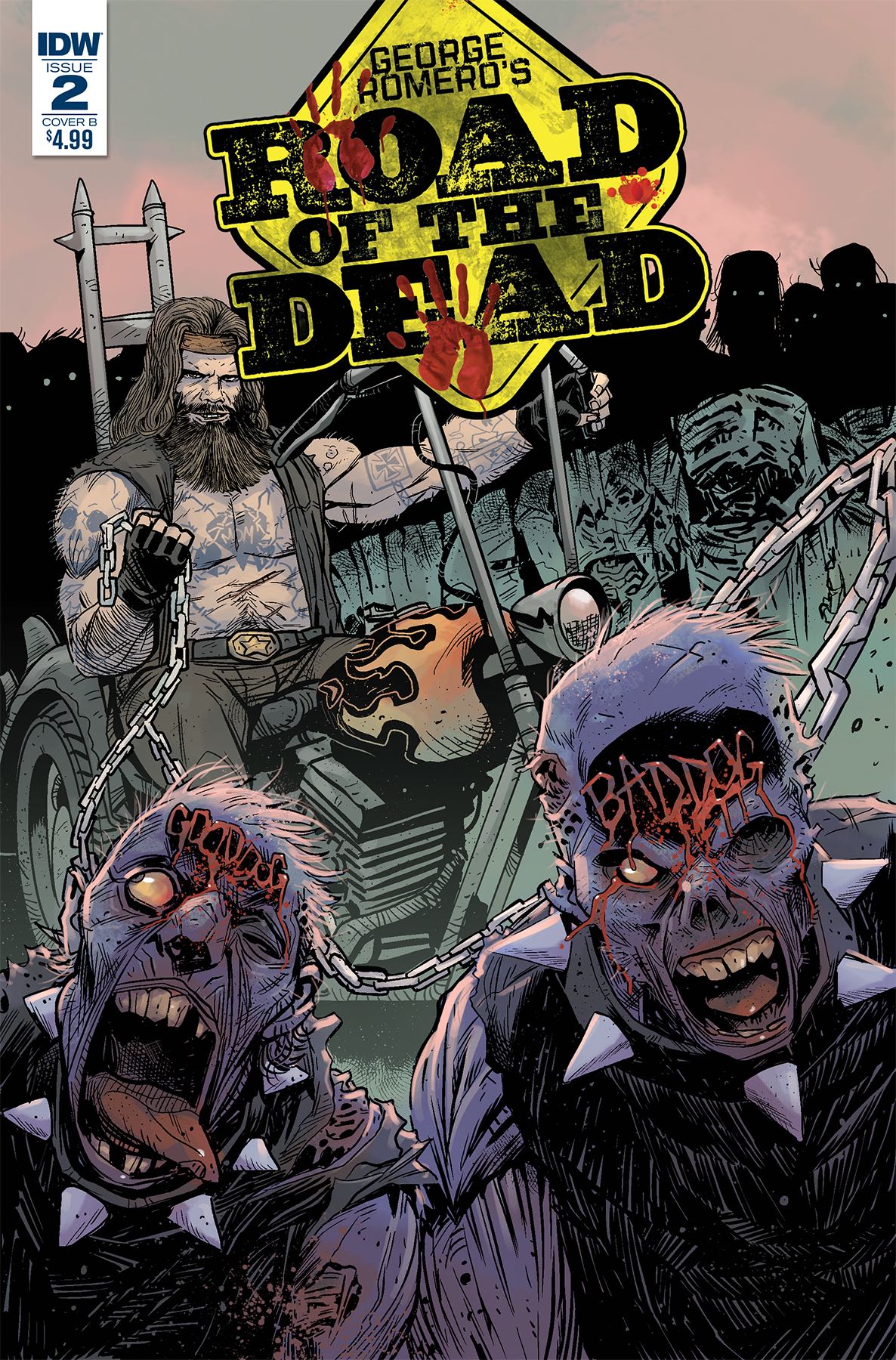 Road of the Dead Highway to Hell 2 (Moss Cover) Fresh Comics
