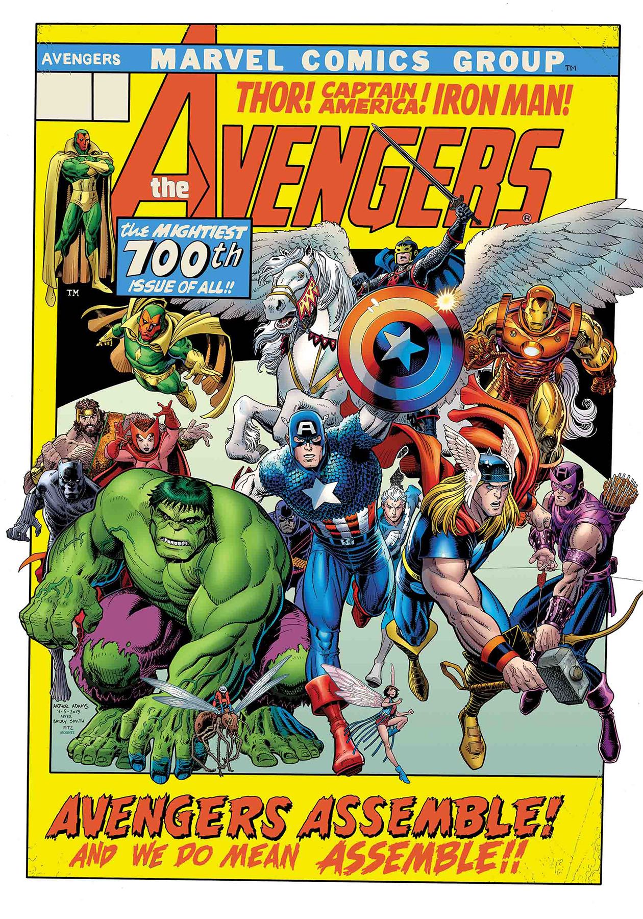 Avengers 10 (Arthur Adams Cover) Fresh Comics