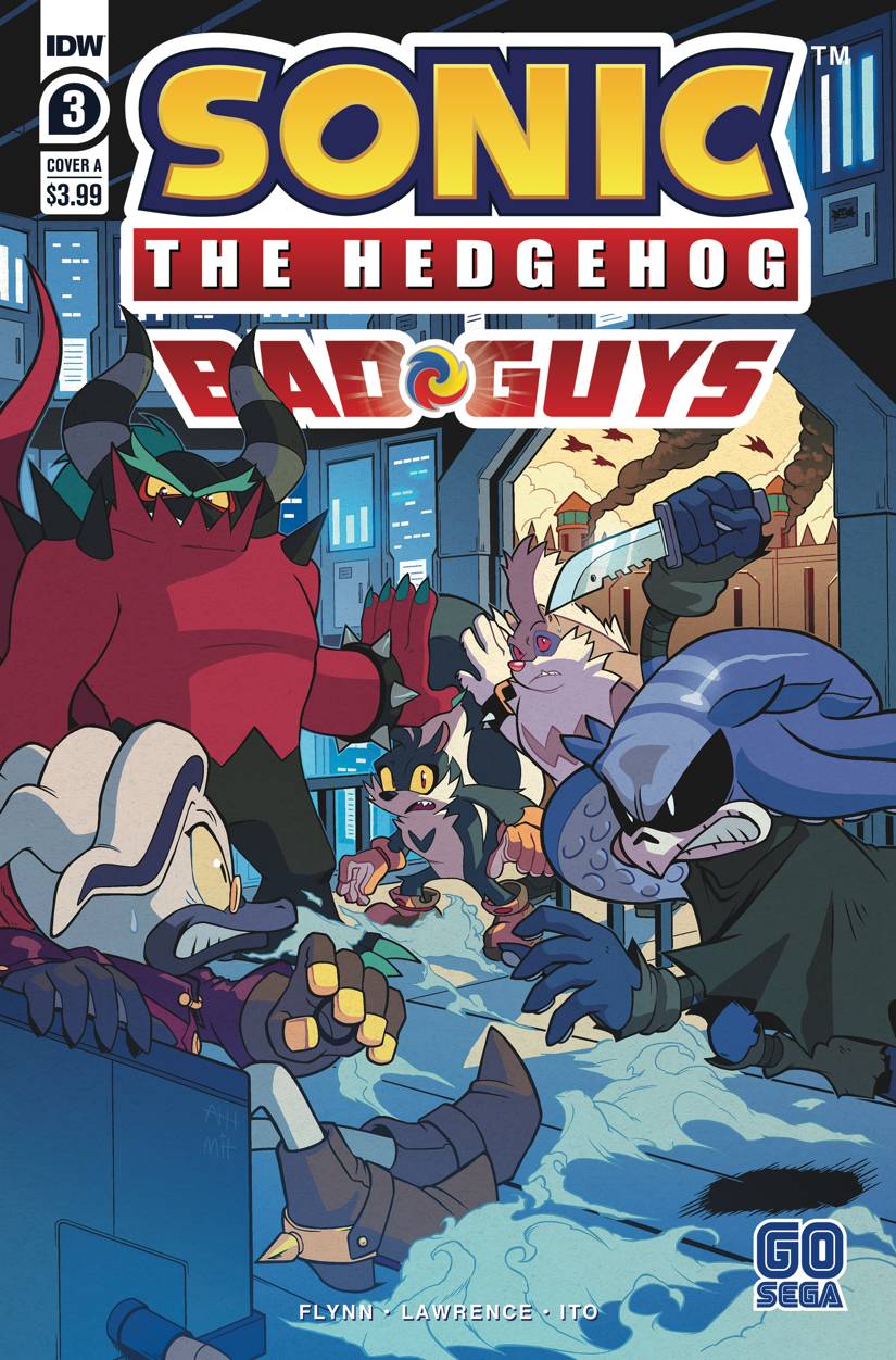 Sonic the Hedgehog Bad Guys 3 (Hammerstrom Cover) Fresh Comics