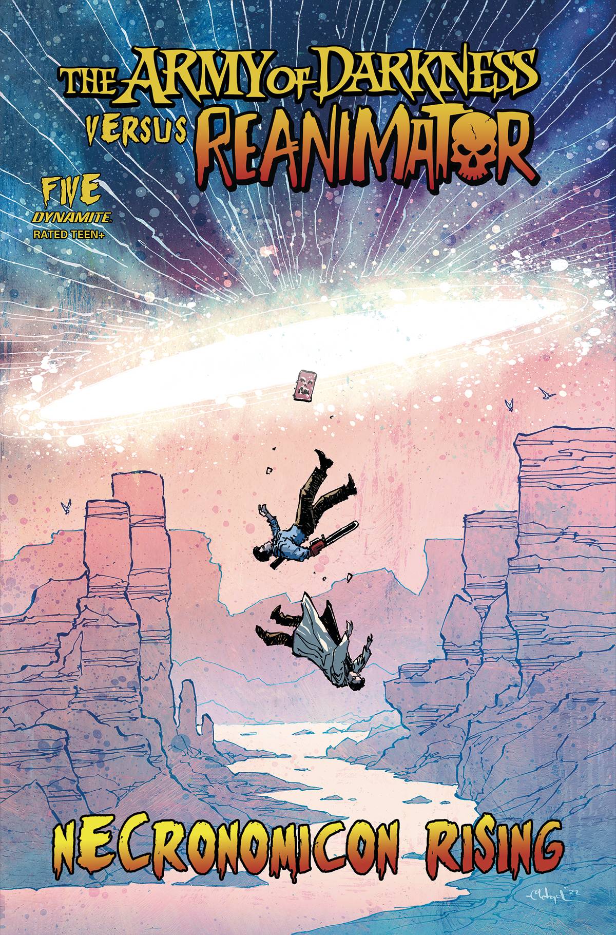 The Army of Darkness vs. Reanimator Necronomicon Rising 5 (Mitten