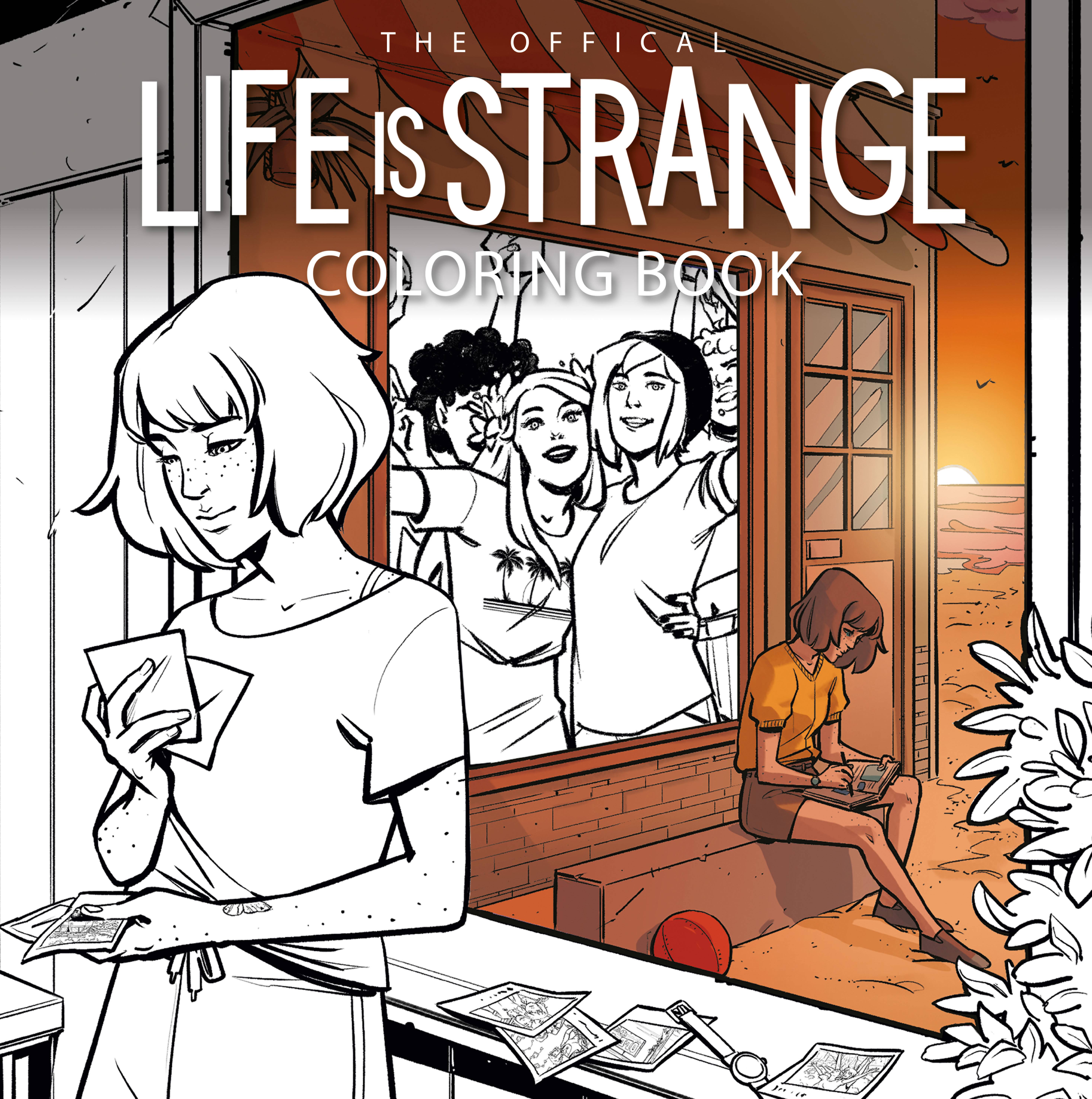 The Official Life Is Strange Coloring Book Fresh Comics