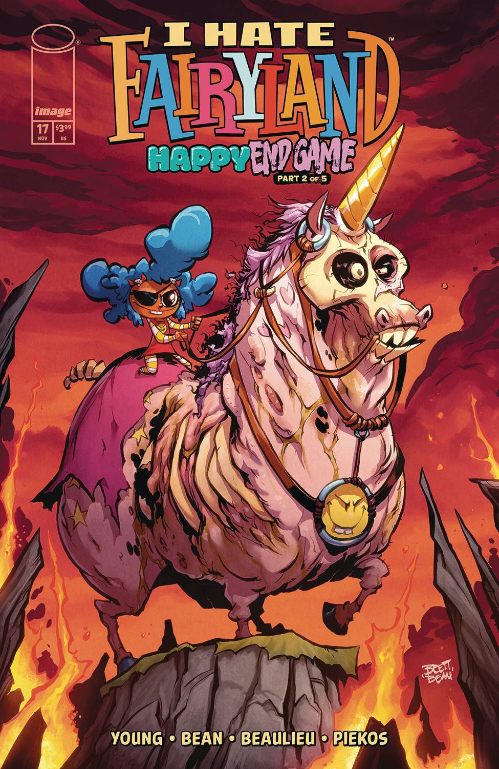 I Hate Fairyland 17 (Bean Cover) Fresh Comics