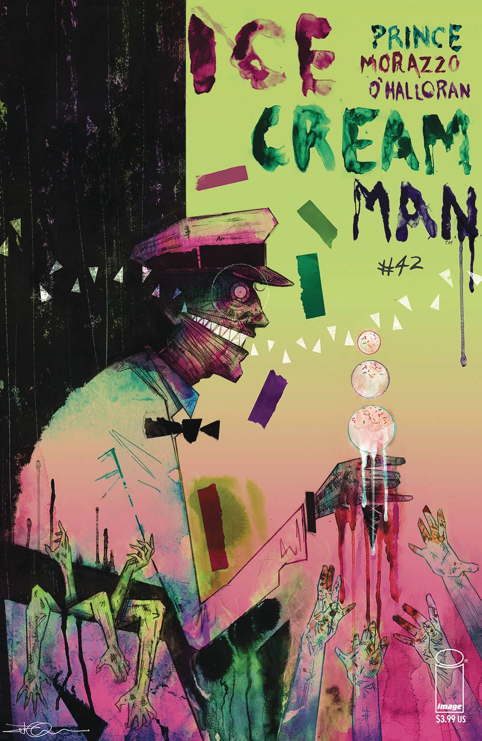 Ice Cream Man 42 (Quackenbush Cover) Fresh Comics