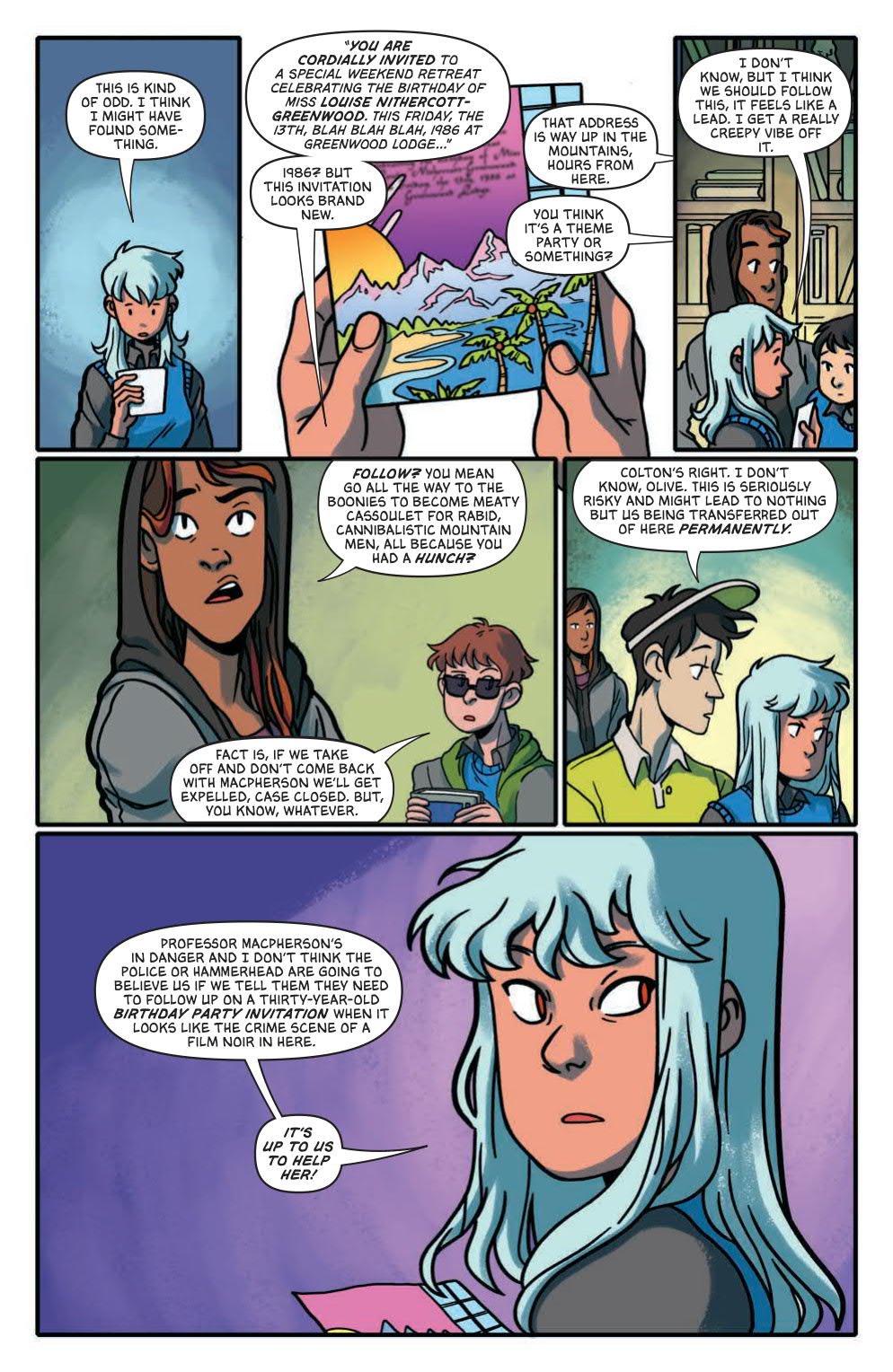 Lumberjanes / Gotham Academy Fresh Comics