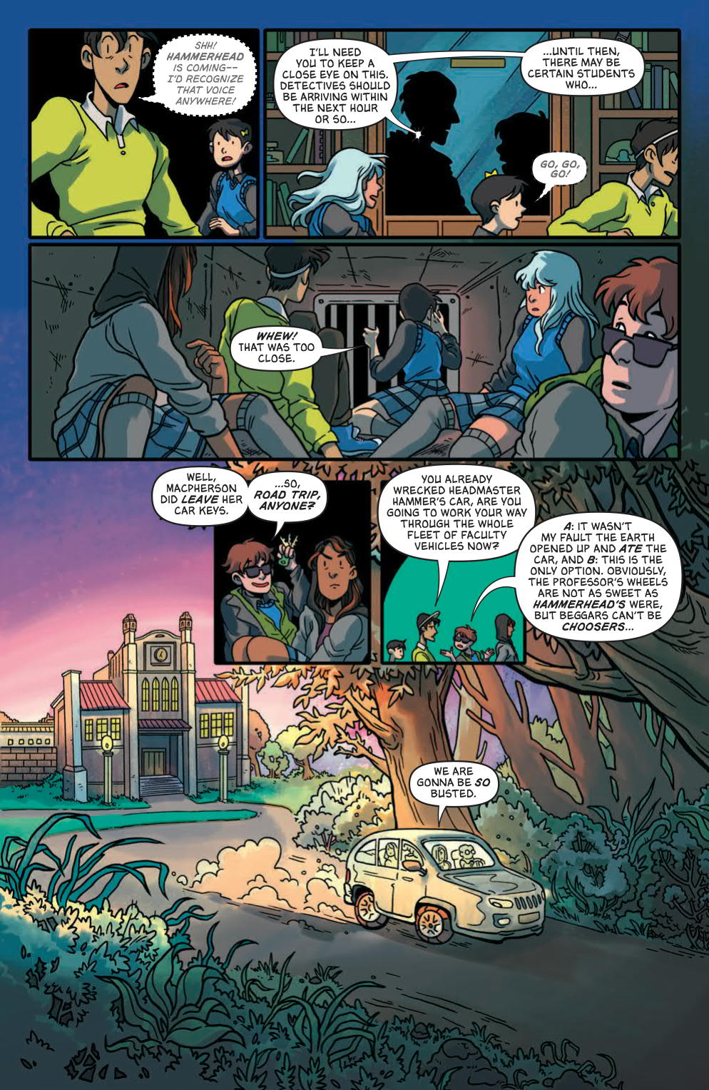 Lumberjanes / Gotham Academy Fresh Comics