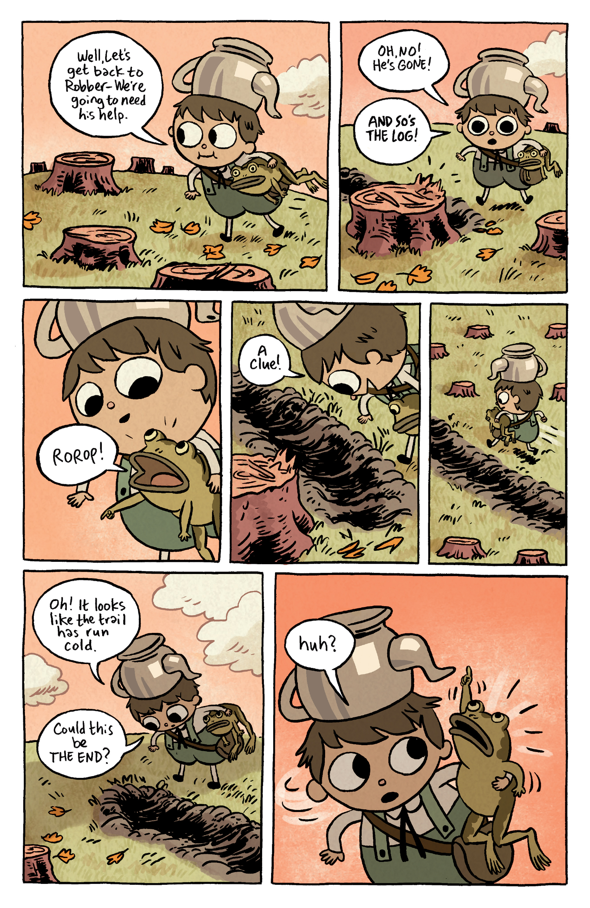Over the Garden Wall 4 Fresh Comics