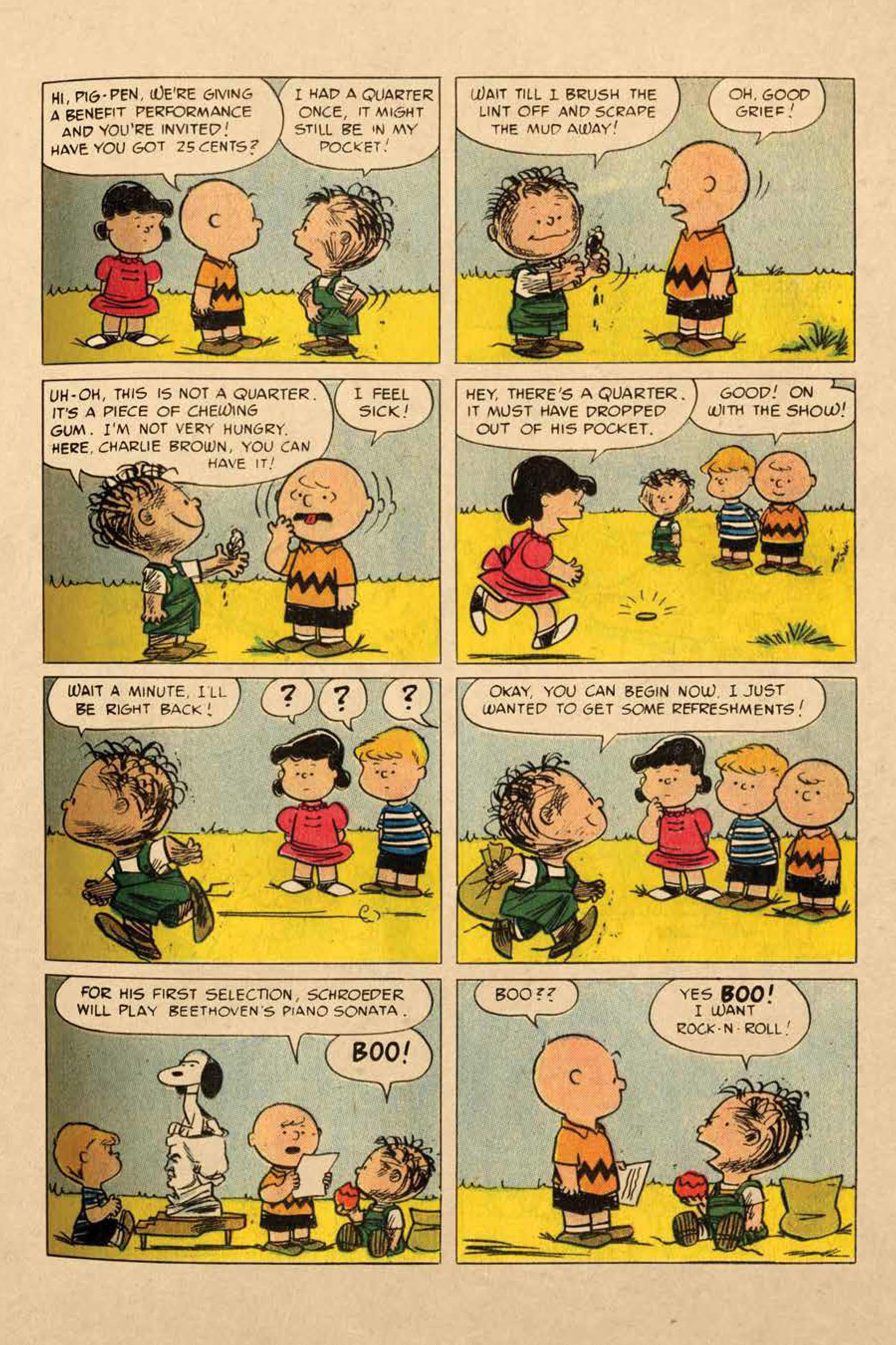Peanuts Dell Archive Vol. 1 Fresh Comics