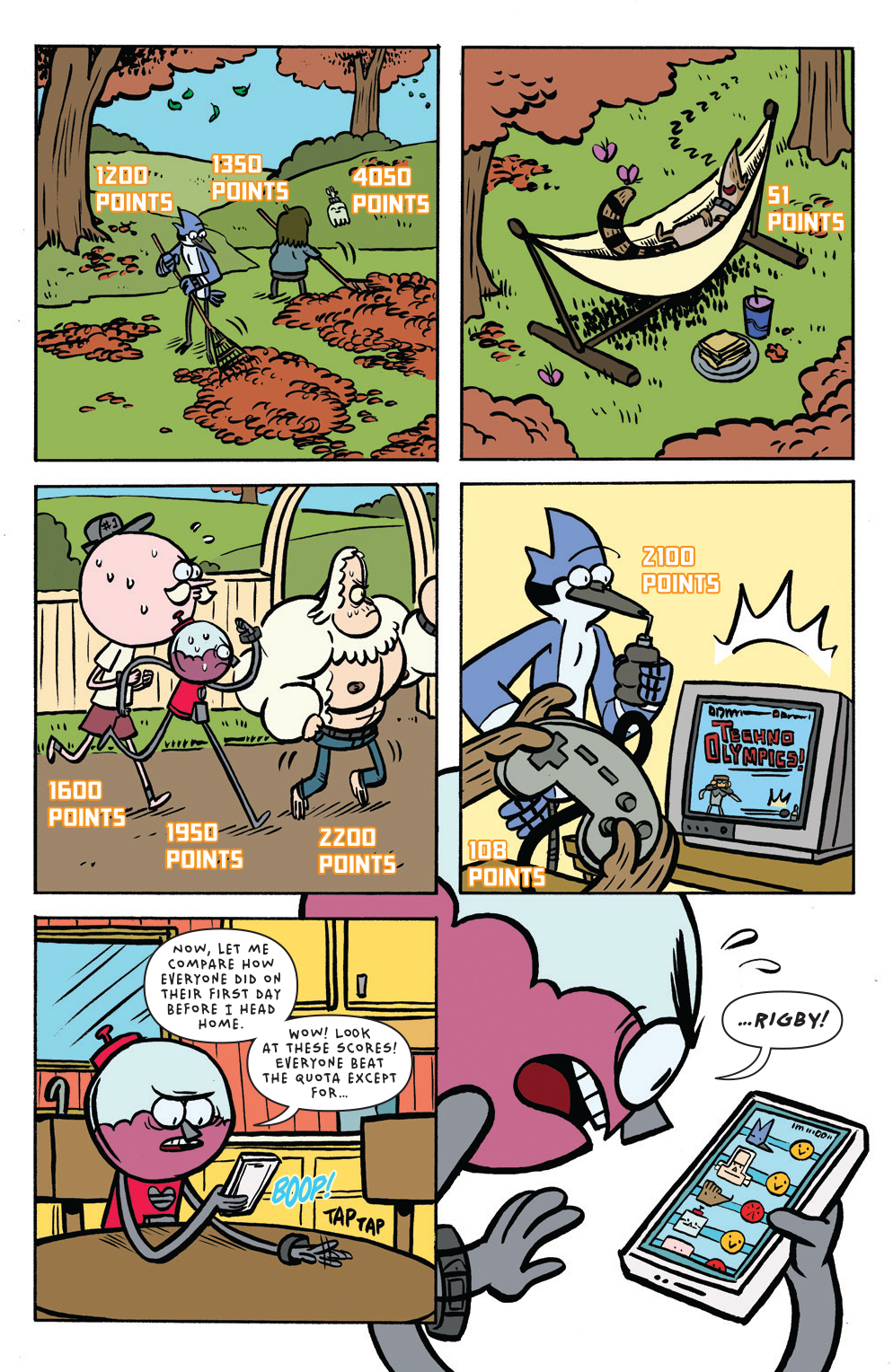 Regular Show 25 Fresh Comics