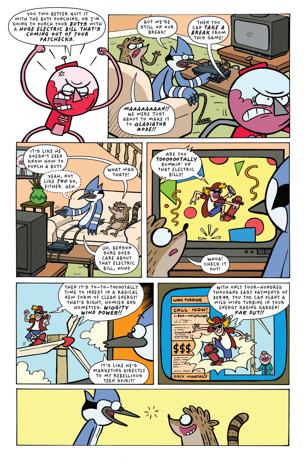 Regular Show 29 Fresh Comics