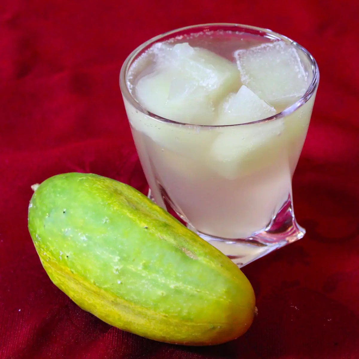 Overripe Cucumber Ice Cubes Fresh Cooked Fun